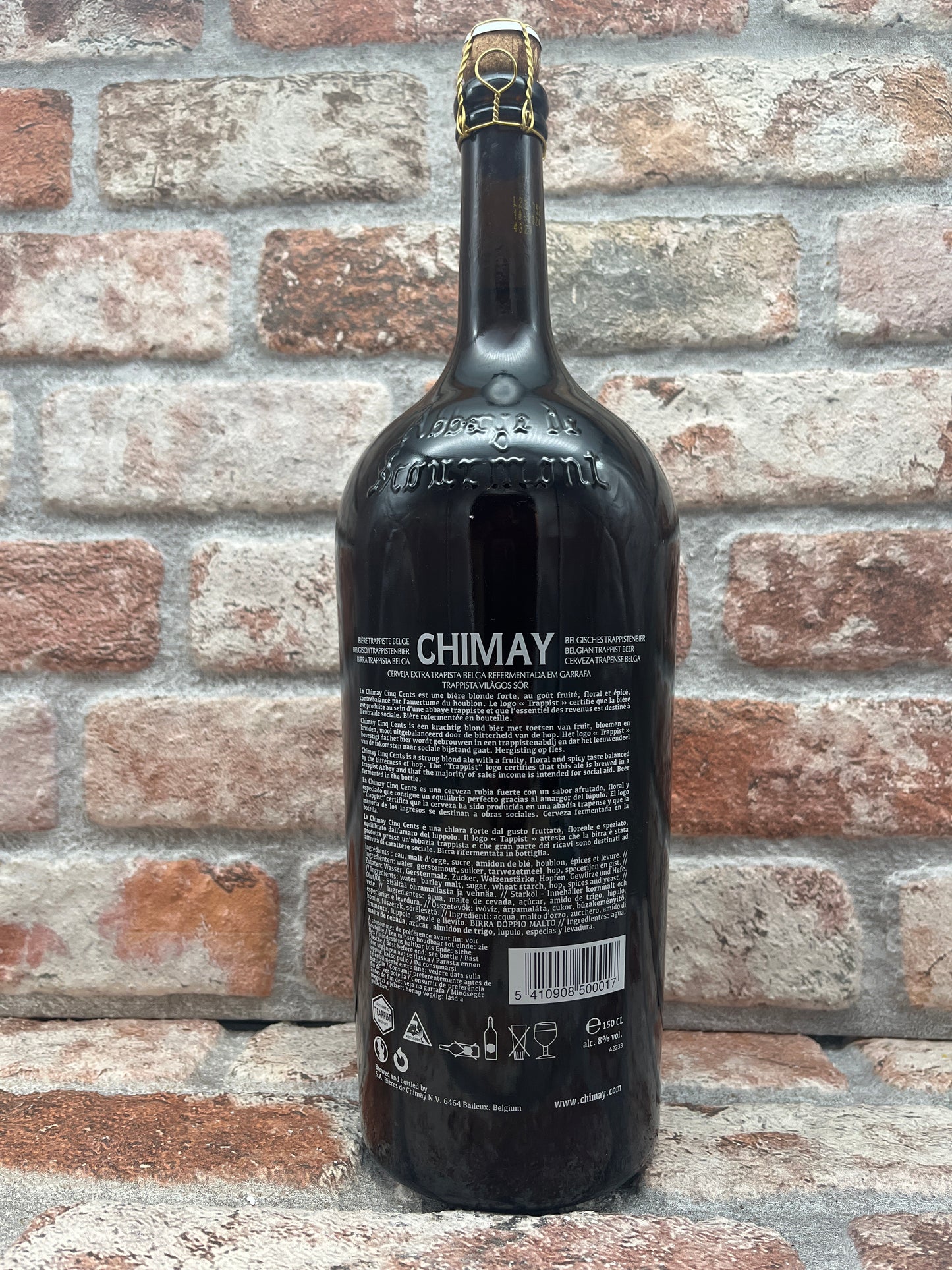 Chimay Cinq Cents (Bianco) Magnum 2021 Tripel - 1,5 L