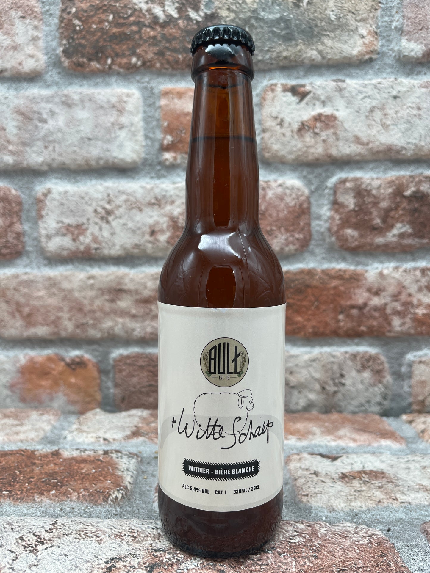 Brouwerij De Bult 't Witte Schaep Witbier - 33 CL