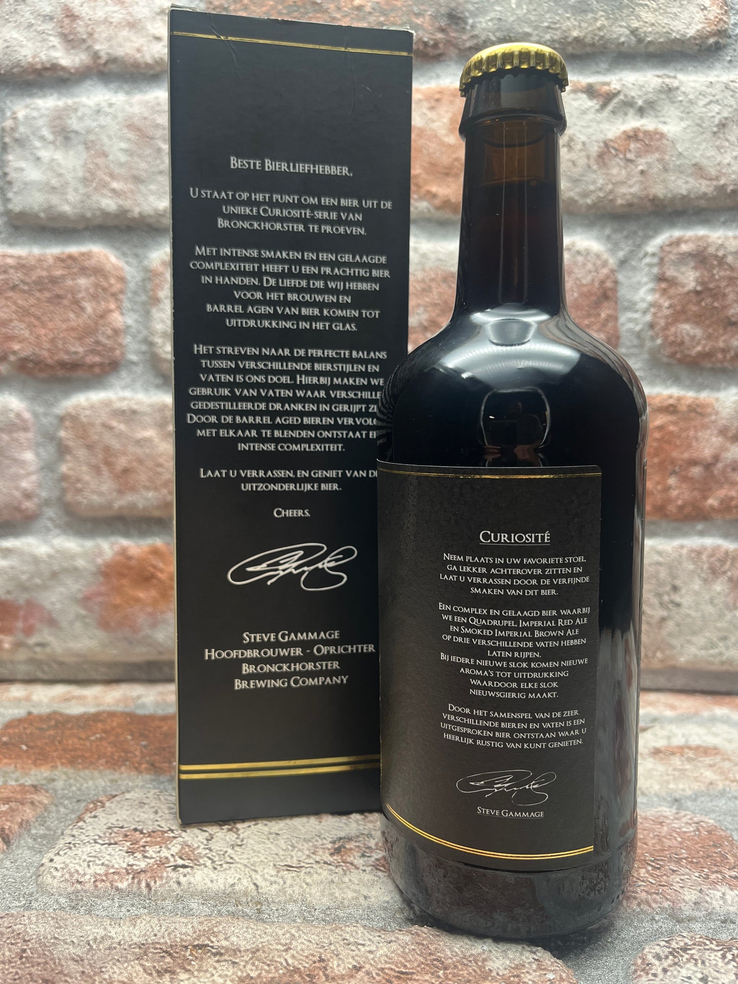 Bronckhorster Curiosity Series No.2 12/2021 (Barrel Blend) 2021 Quadrupel - 50 CL