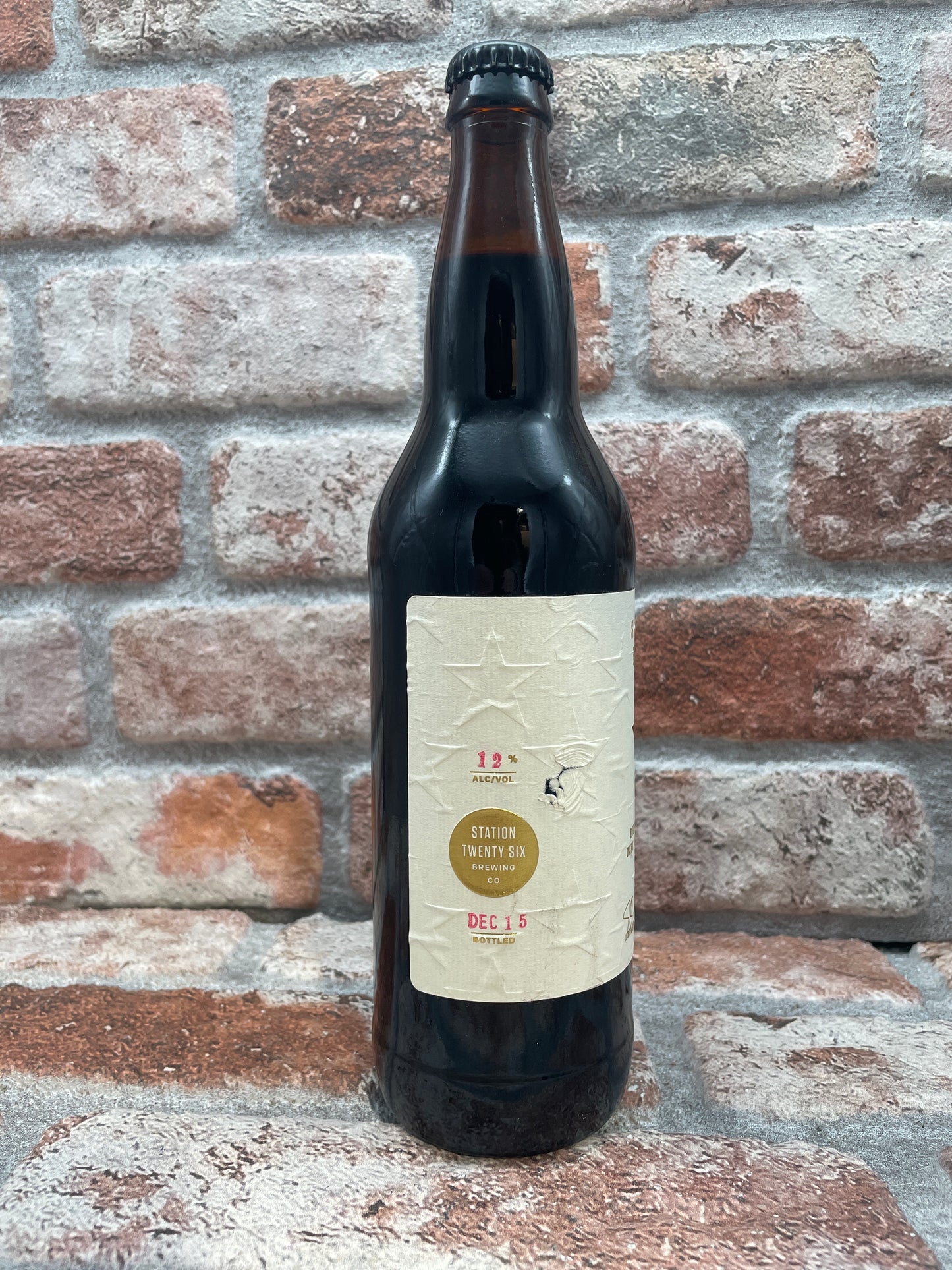 Station 26 Dark Star invecchiata in botte di bourbon 2015 Stout - 65 CL