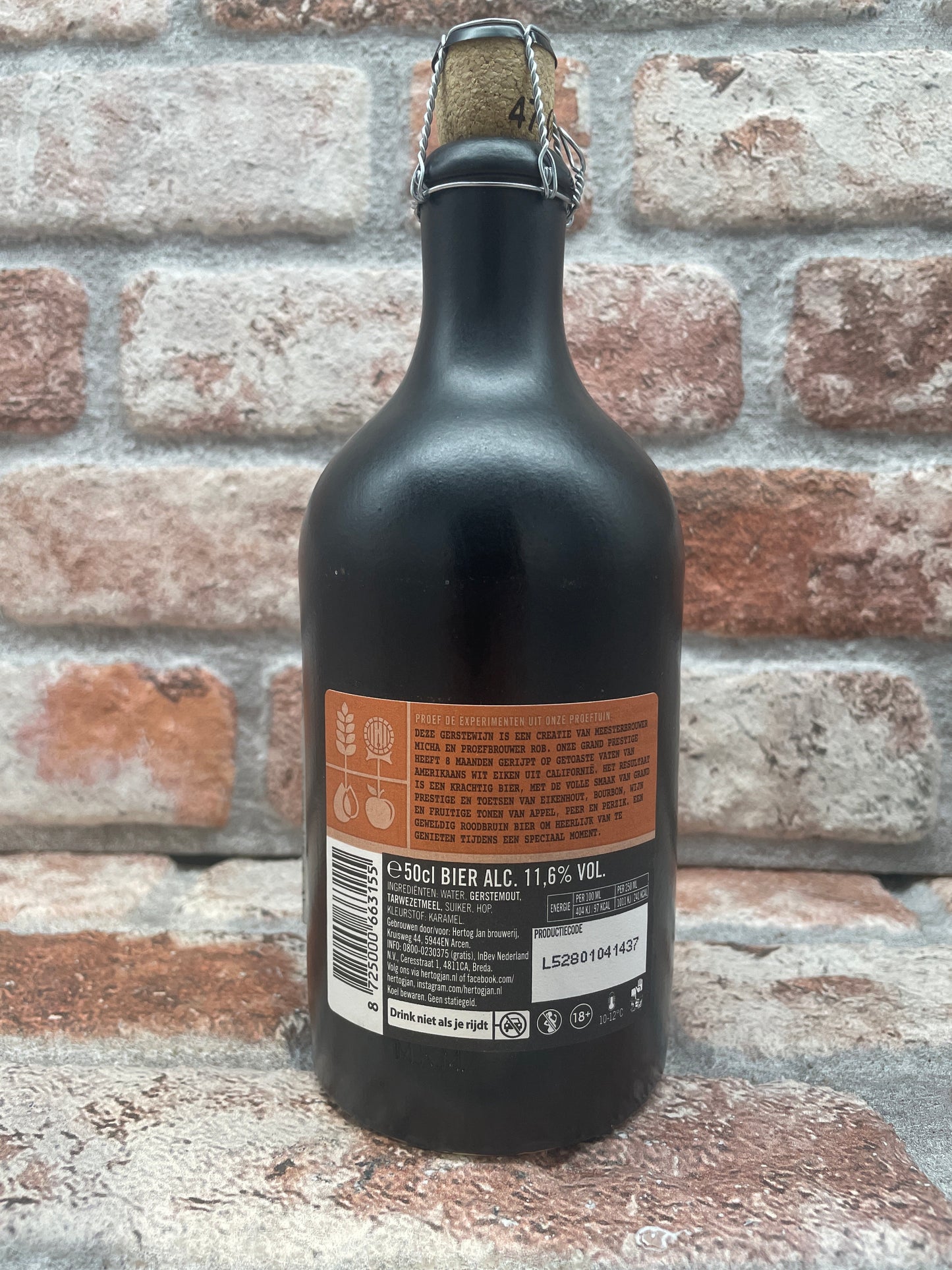 Hertog Jan Testing Garden #13: Barleywine invecchiato in botte Barleywine - 50 CL