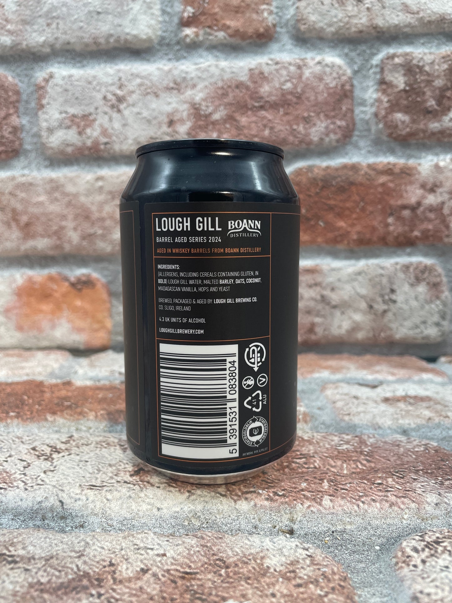 Lough Hill Torc Irish Whiskey BA Coconut & Vanilla Stout - 33 CL