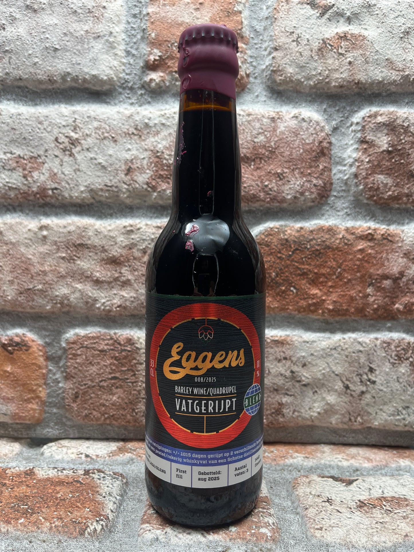 Eggens Vatgerijpt 008/2025 Barleywine - 33 CL