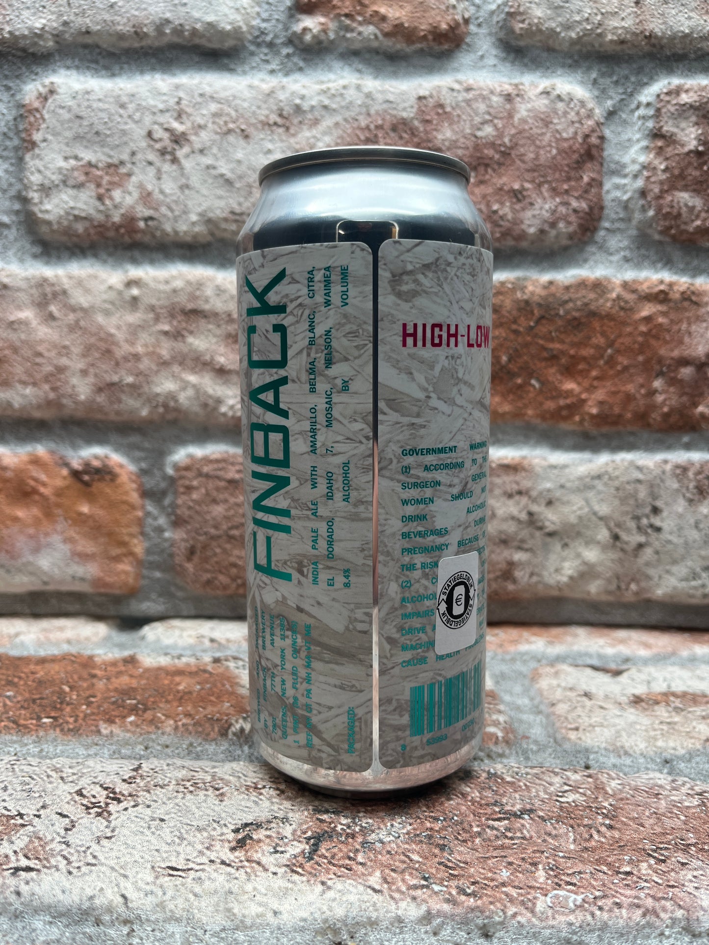 Birrificio Finback DIPA Alto-Basso - 44 CL
