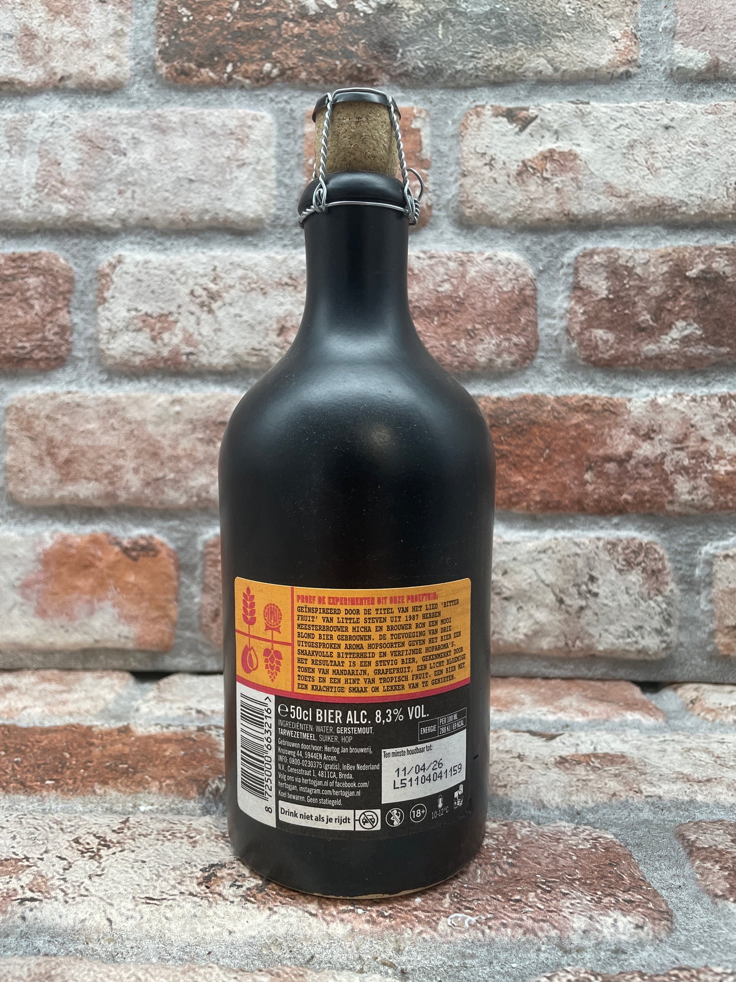 Hertog Jan Testing Garden #14:Tripel Hop Bitter Fruit Blond - 50 CL