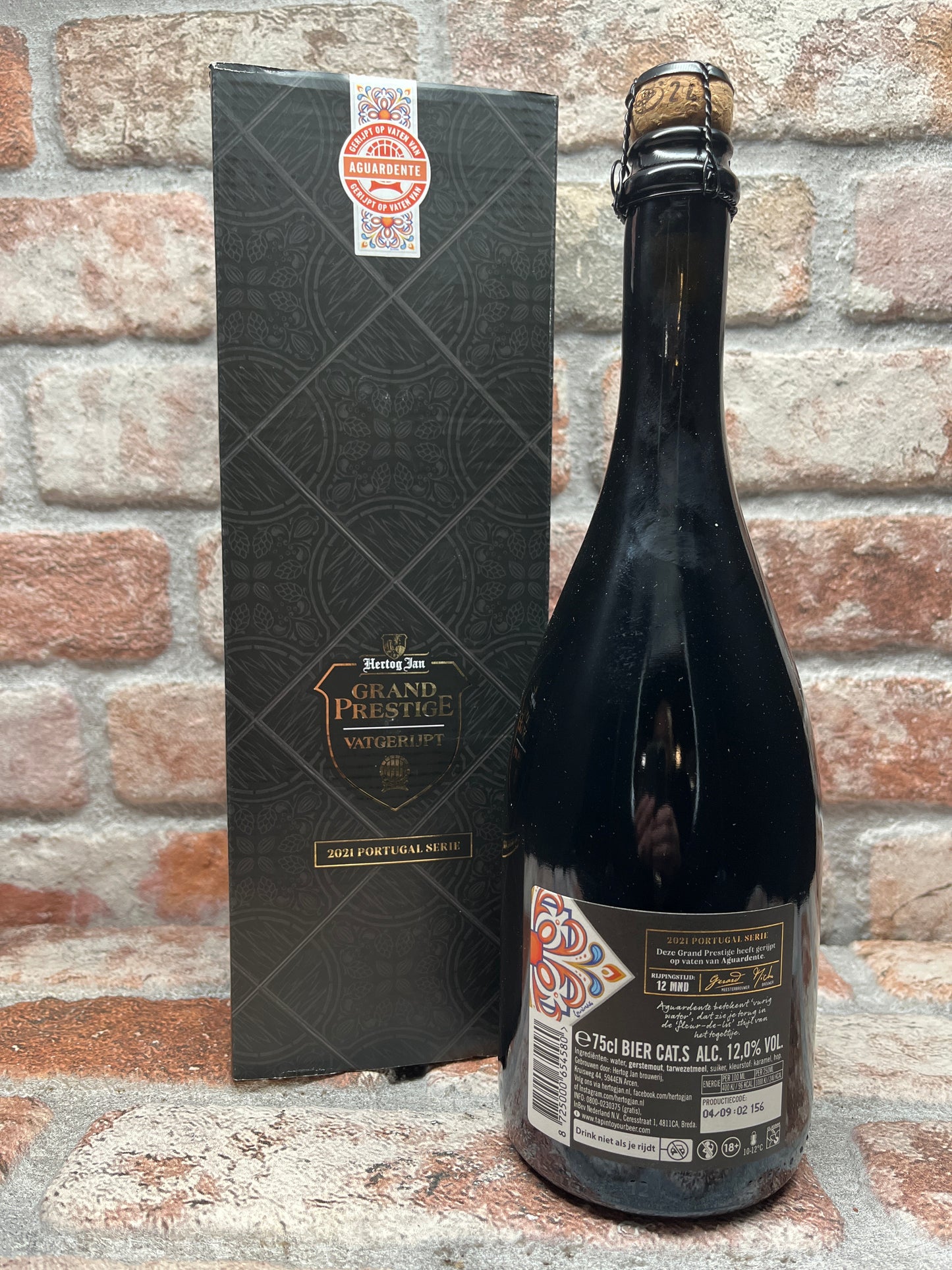 Hertog Jan Grand Prestige Aquardente maturato in botte 2021 Barleywine - 75 CL