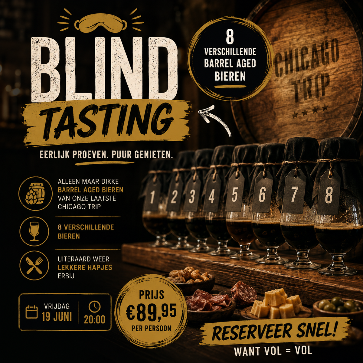 Blind Tasting 19 Juni