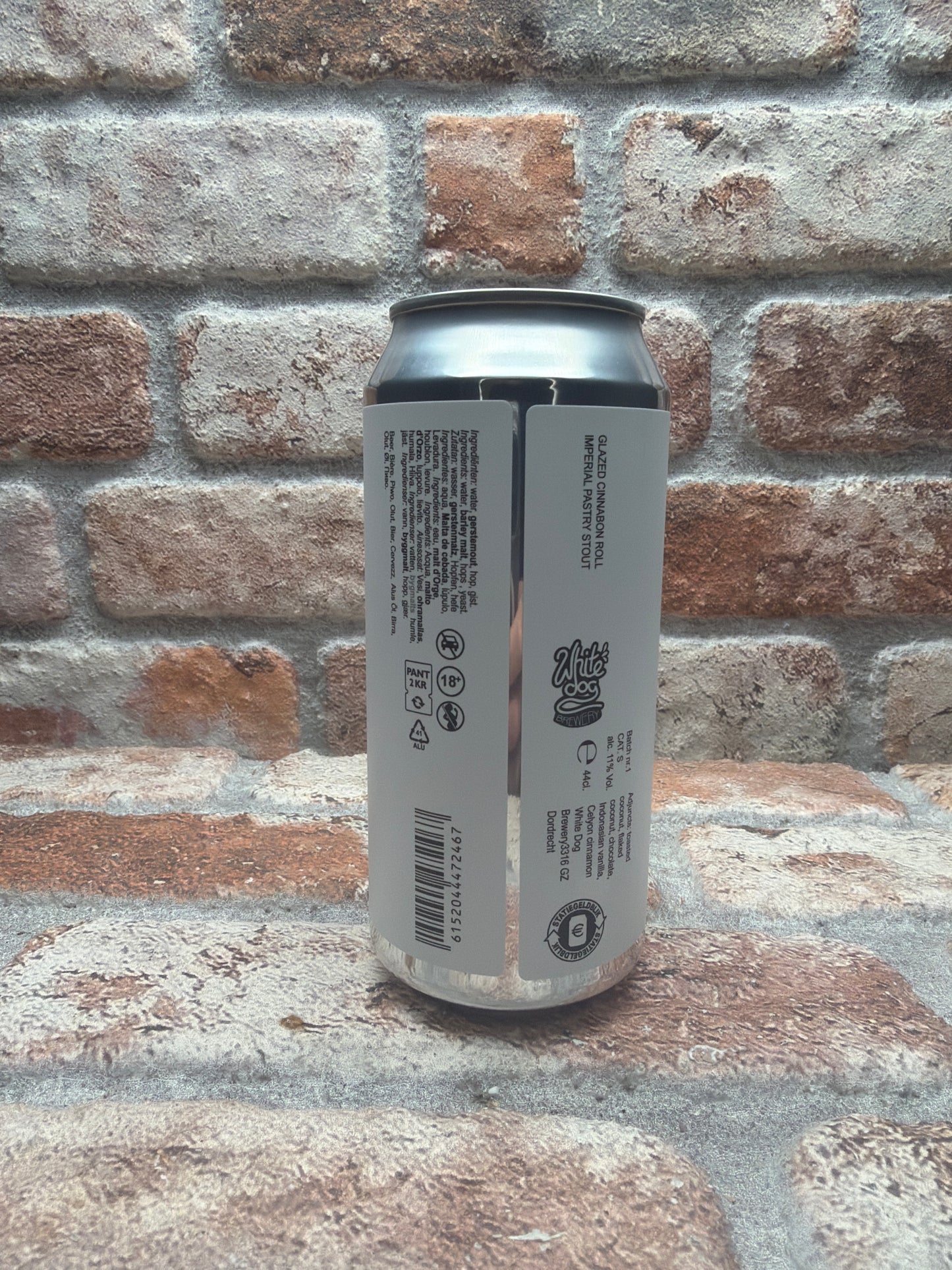 White Dog Glazed Cinnabon Roll Imperial Pastry Stout - 44 CL