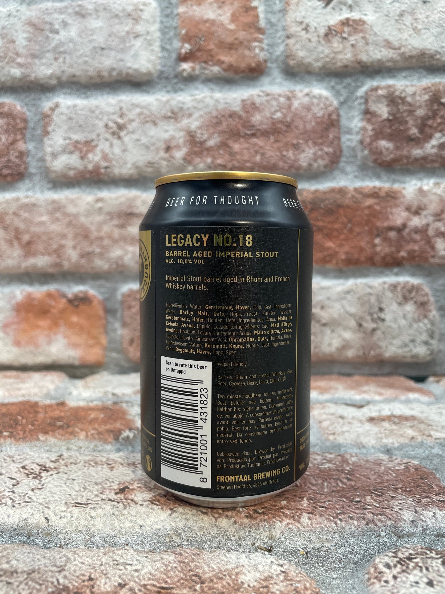 Frontaal Legacy No. 18 Stout - 33 CL