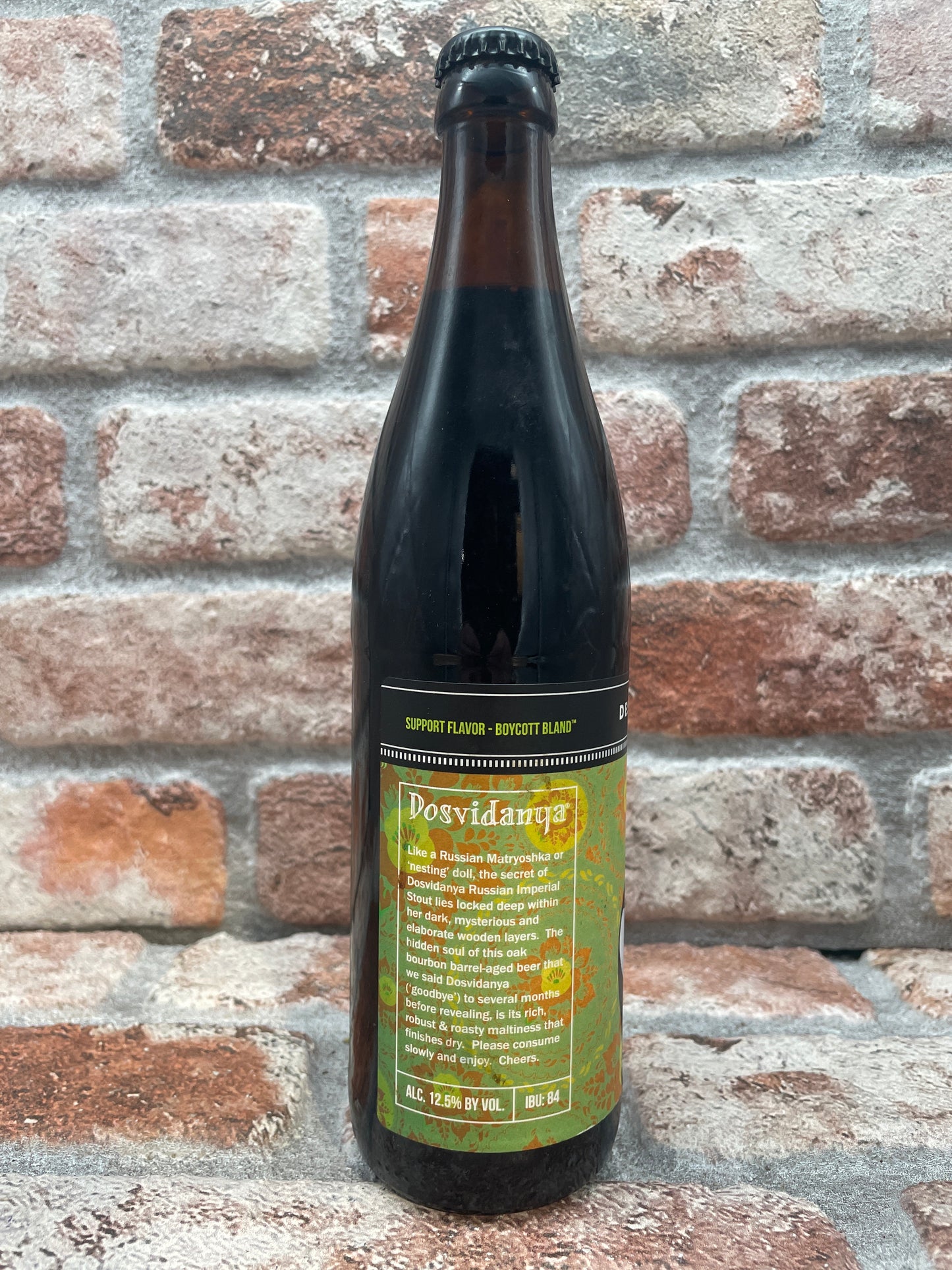 Birrificio Destihl Dosvidanya Bourbon Botte 2016 Stout - 50 CL