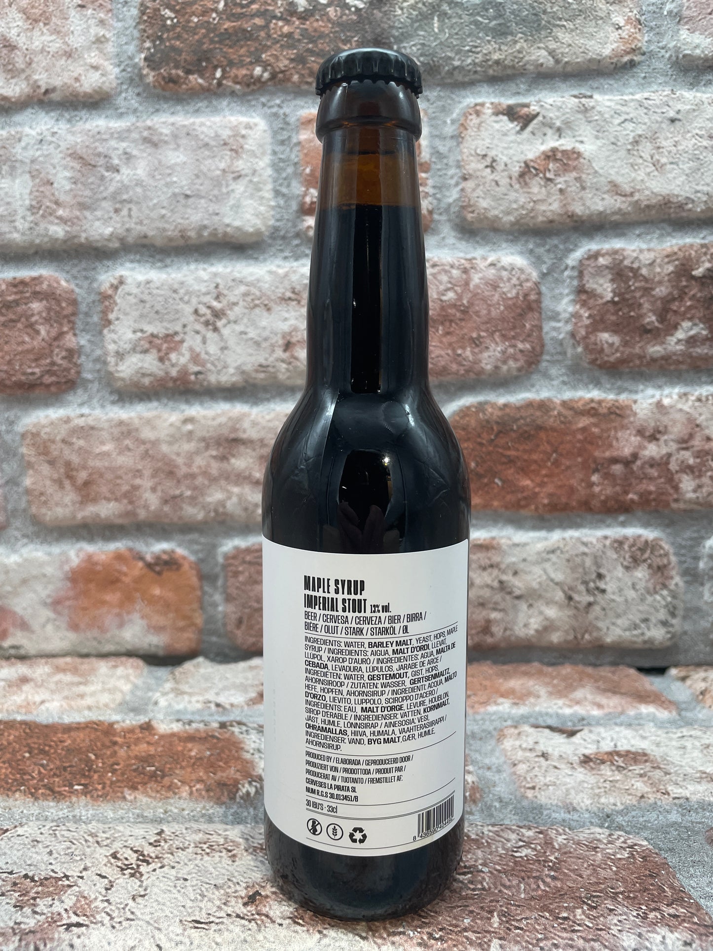 Menno Olivier Serie 1: Stout allo sciroppo d'acero - 33 CL