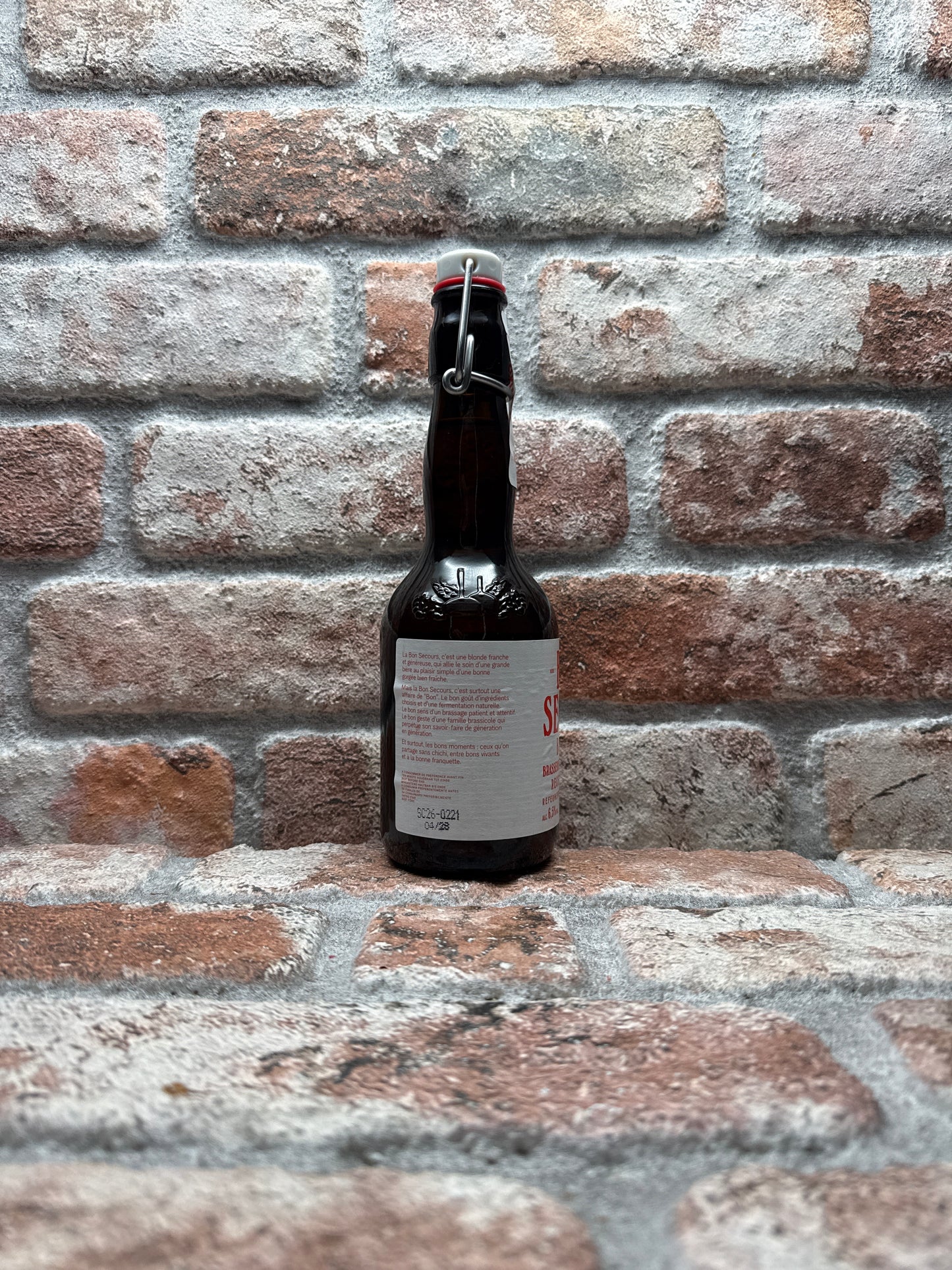 Brasserie Caulier Bon Secours Blonde - 33 CL