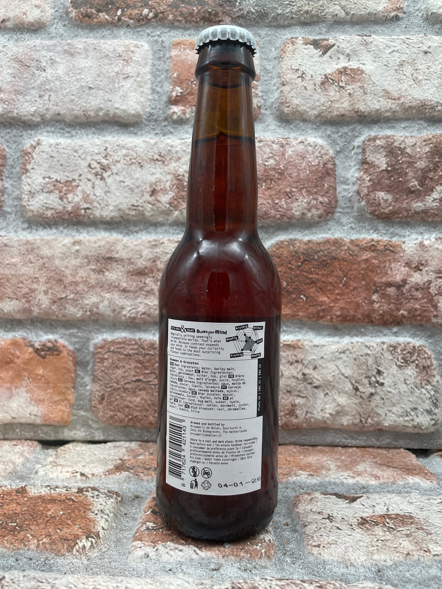 Brouwerij de Molen Bombe e Granate Barleywine - 33 CL