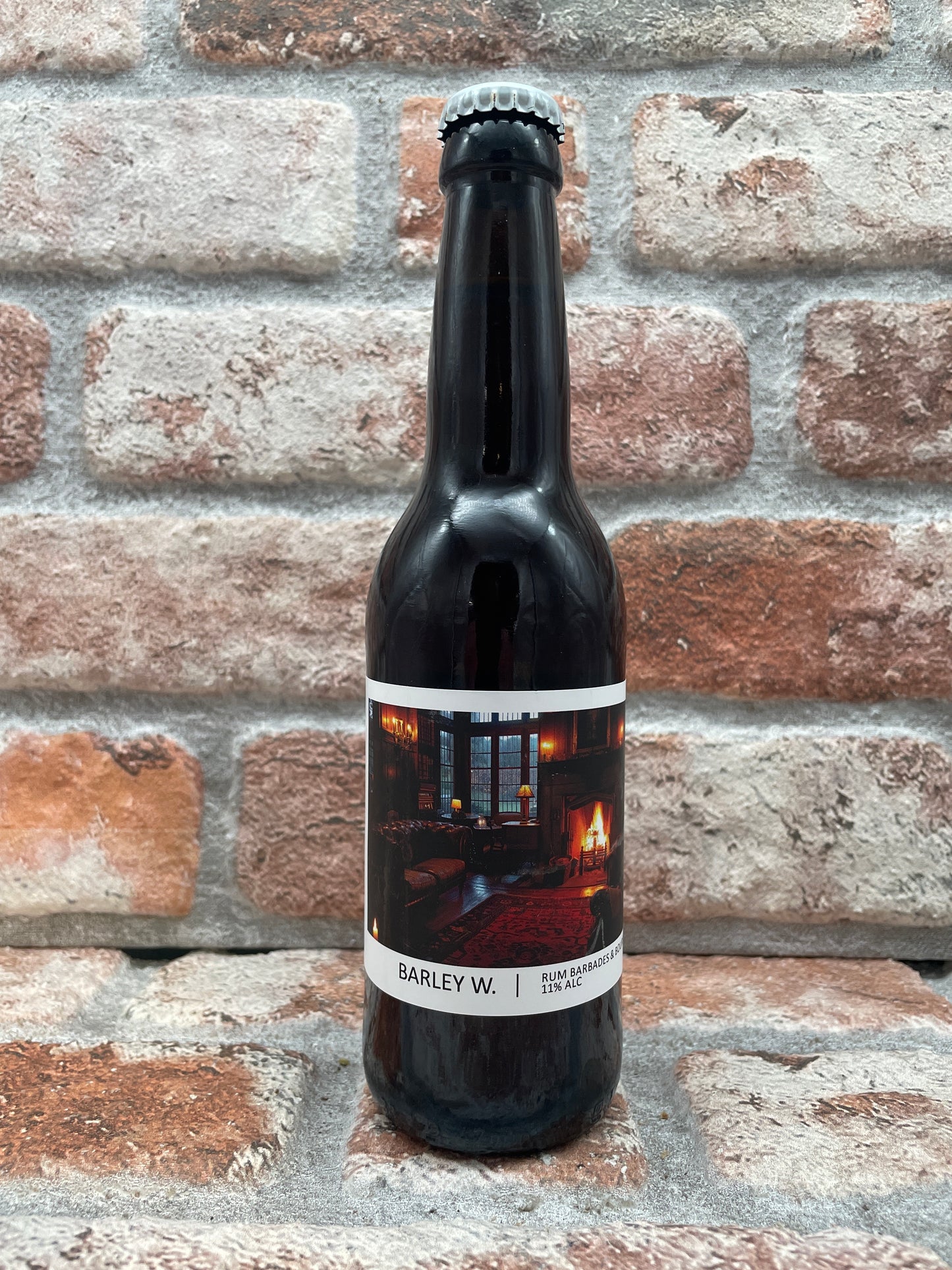 Popihn Barley W. - Rum Barbades & Bourbon B.A 16 mesi Barleywine - 33 CL