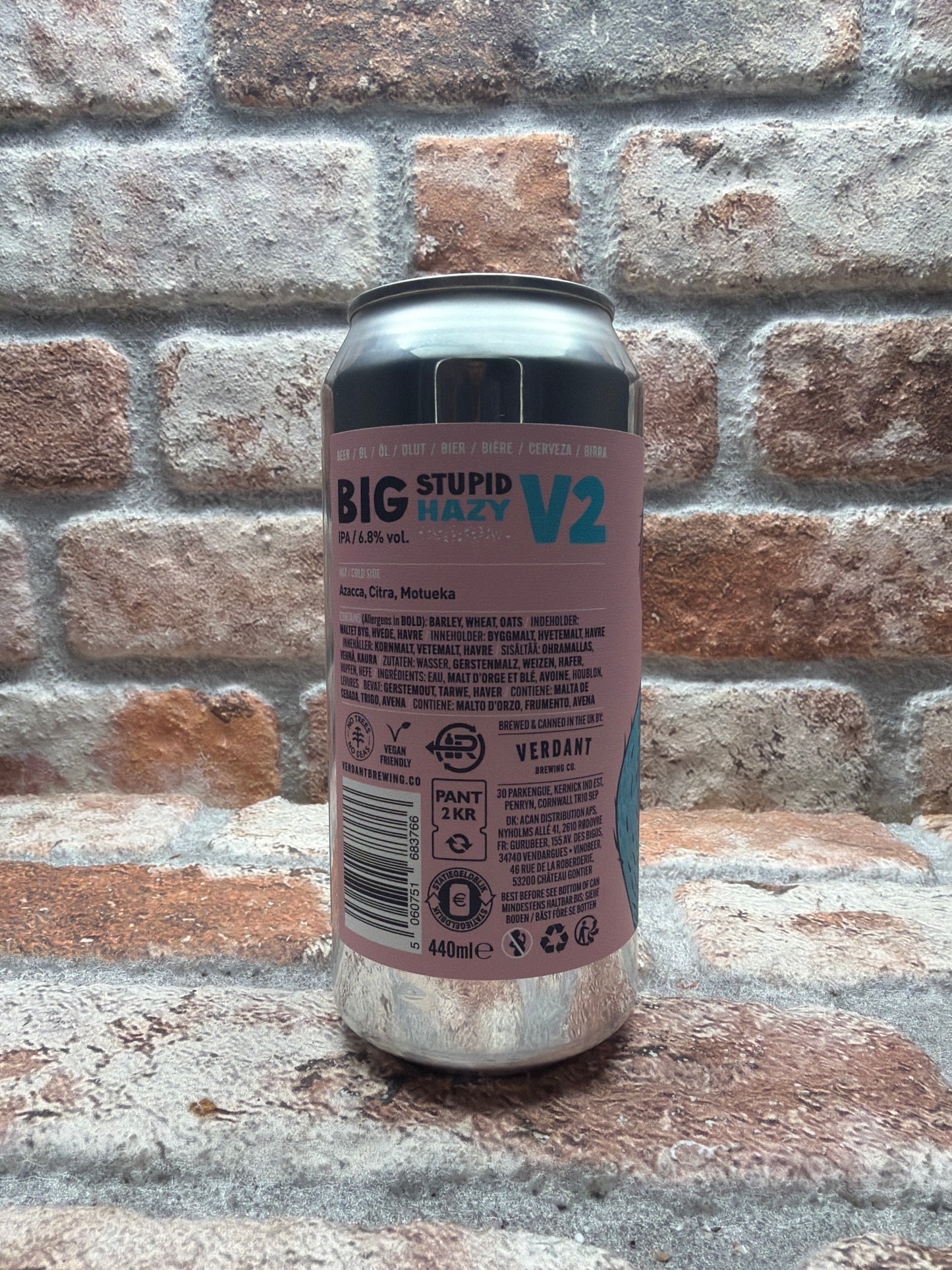 Verdant Brewing Co Big Stupid Westy V2 (Citra) IPA - 50 CL