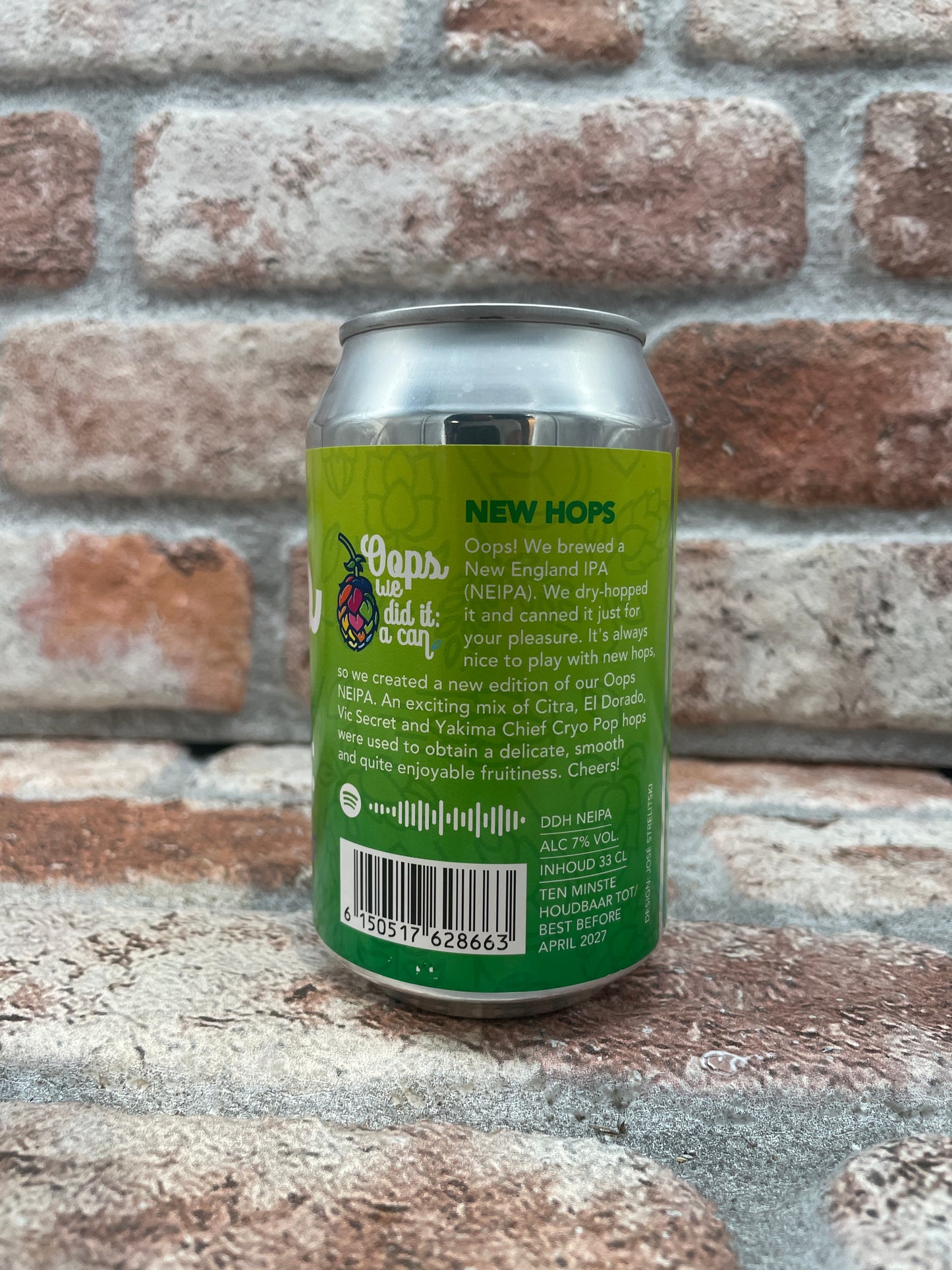 Muifel Brouweary Oops che l'ha fatto: una lattina DDH NEIPER - 33 CL