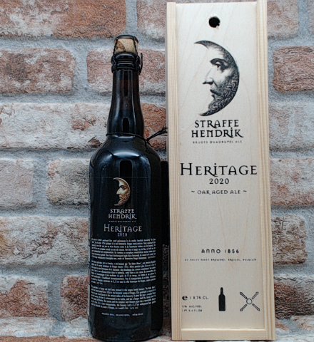 Straffe Hendrik Heritage - senza scatola 2020 Quadrupel - 75 CL