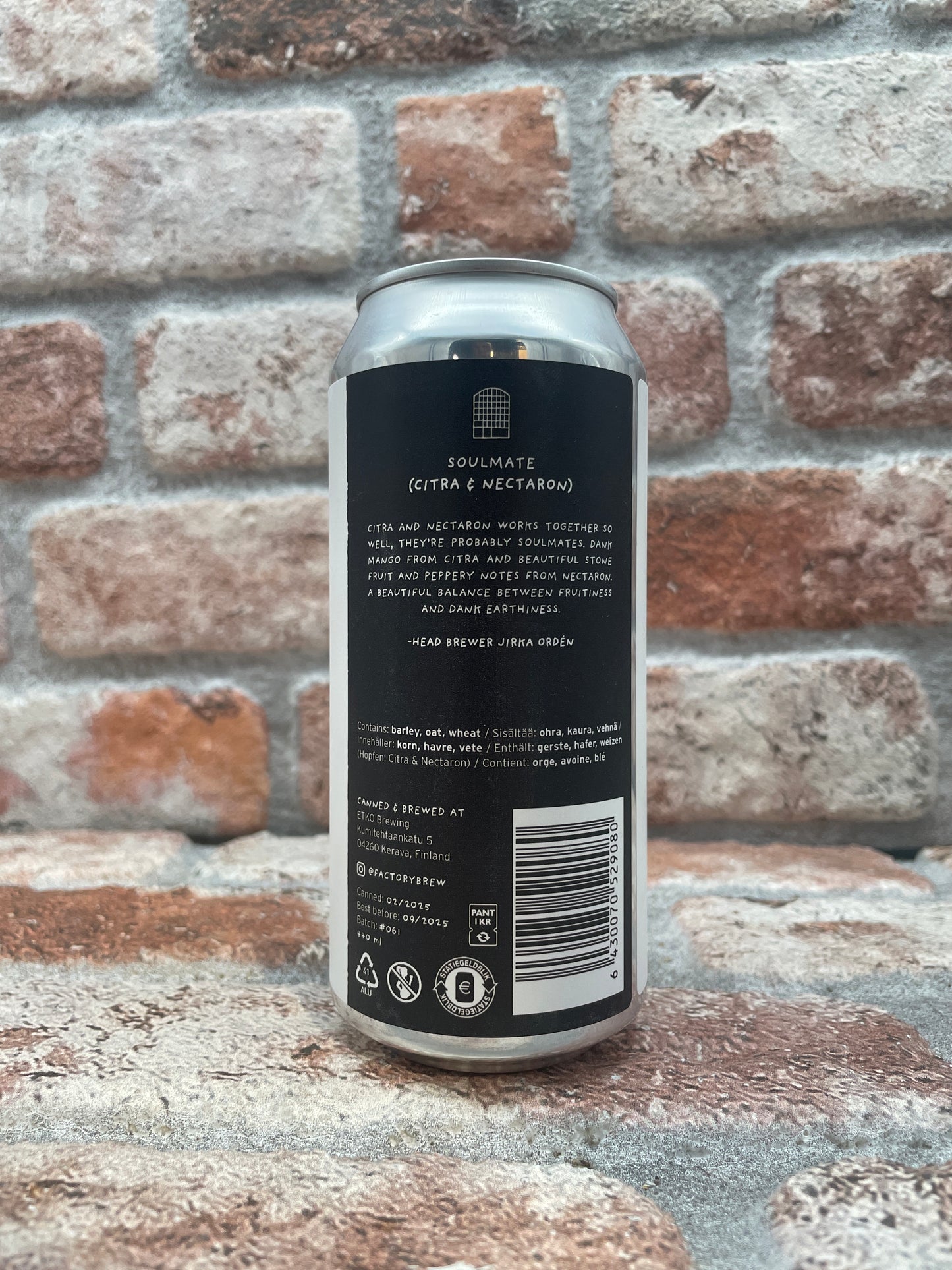 Birra in Fabbrica Soulmate DIPA - 44 CL