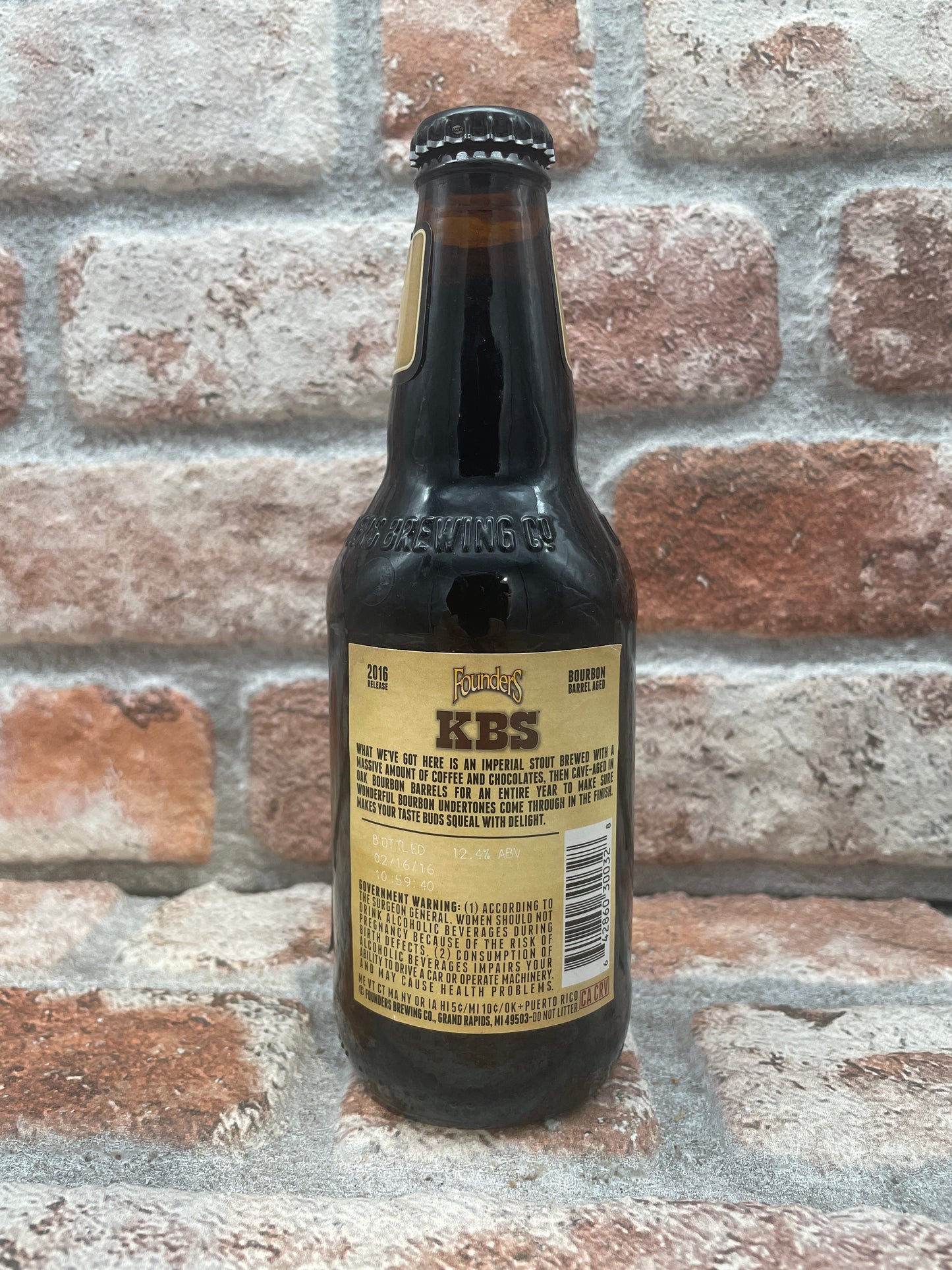 Founders Kentucky Breakfast Stout (KBS) 2016 Stout - 35 CL