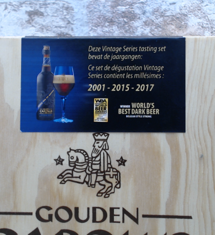 Golden Carolus Cuvee dell'Imperatore Serie Vintage 2001-2015-2017 Quadrupel - 75 CL