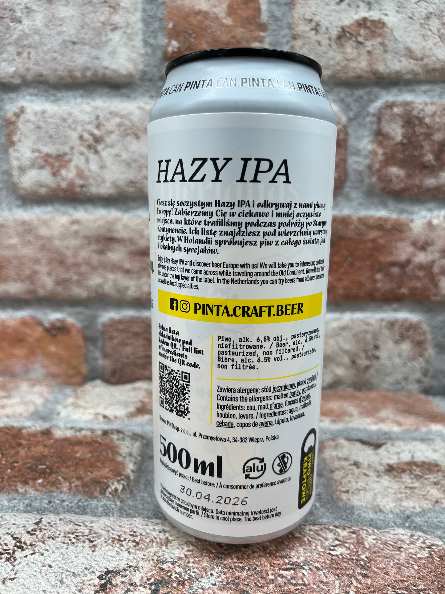 Pinta Discovery Europe: Paesi Bassi NEIPA - 50 CL