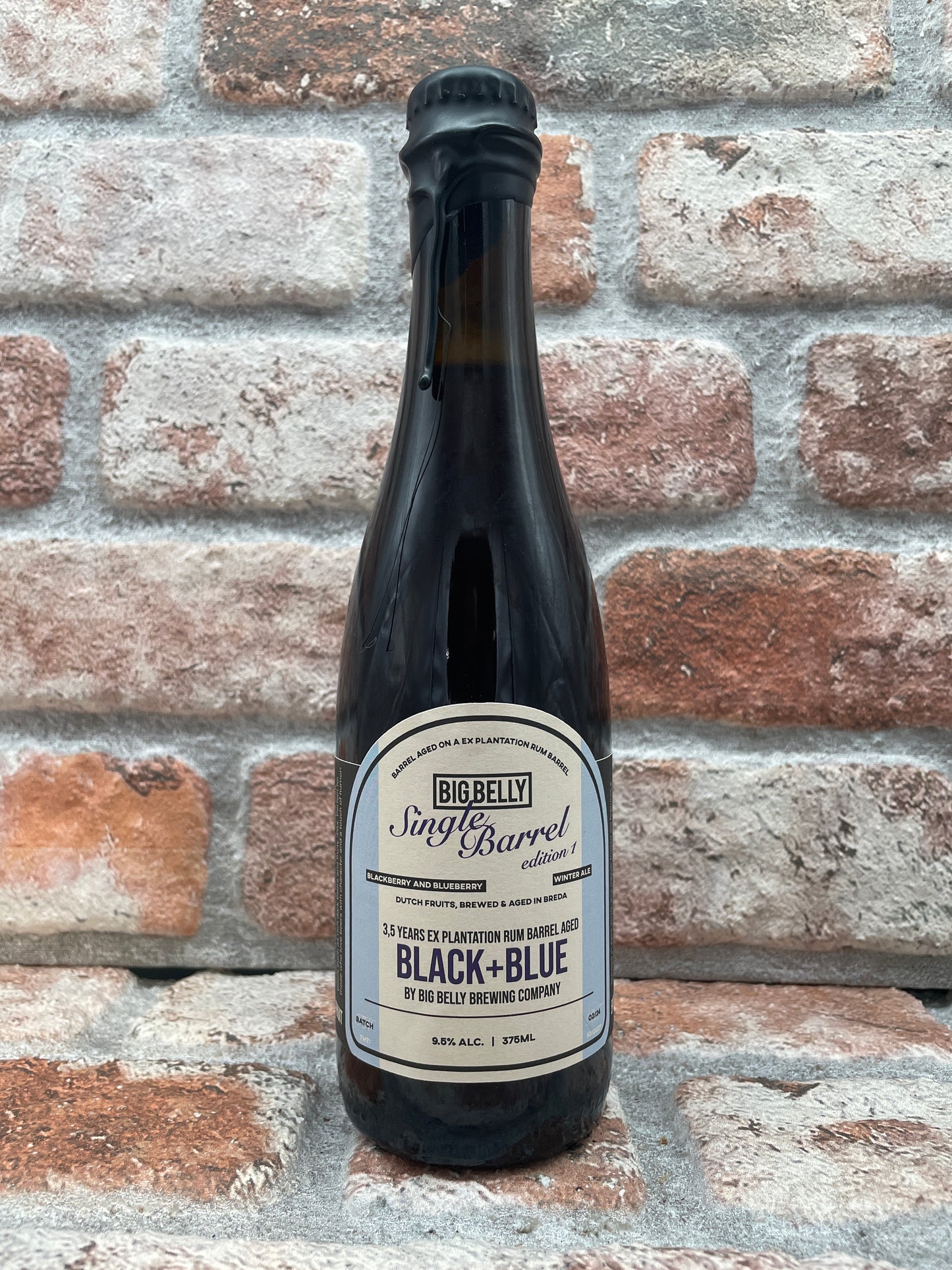 Big Belly Single Barrel Edition 1 - Black And Blue - 37.5 CL