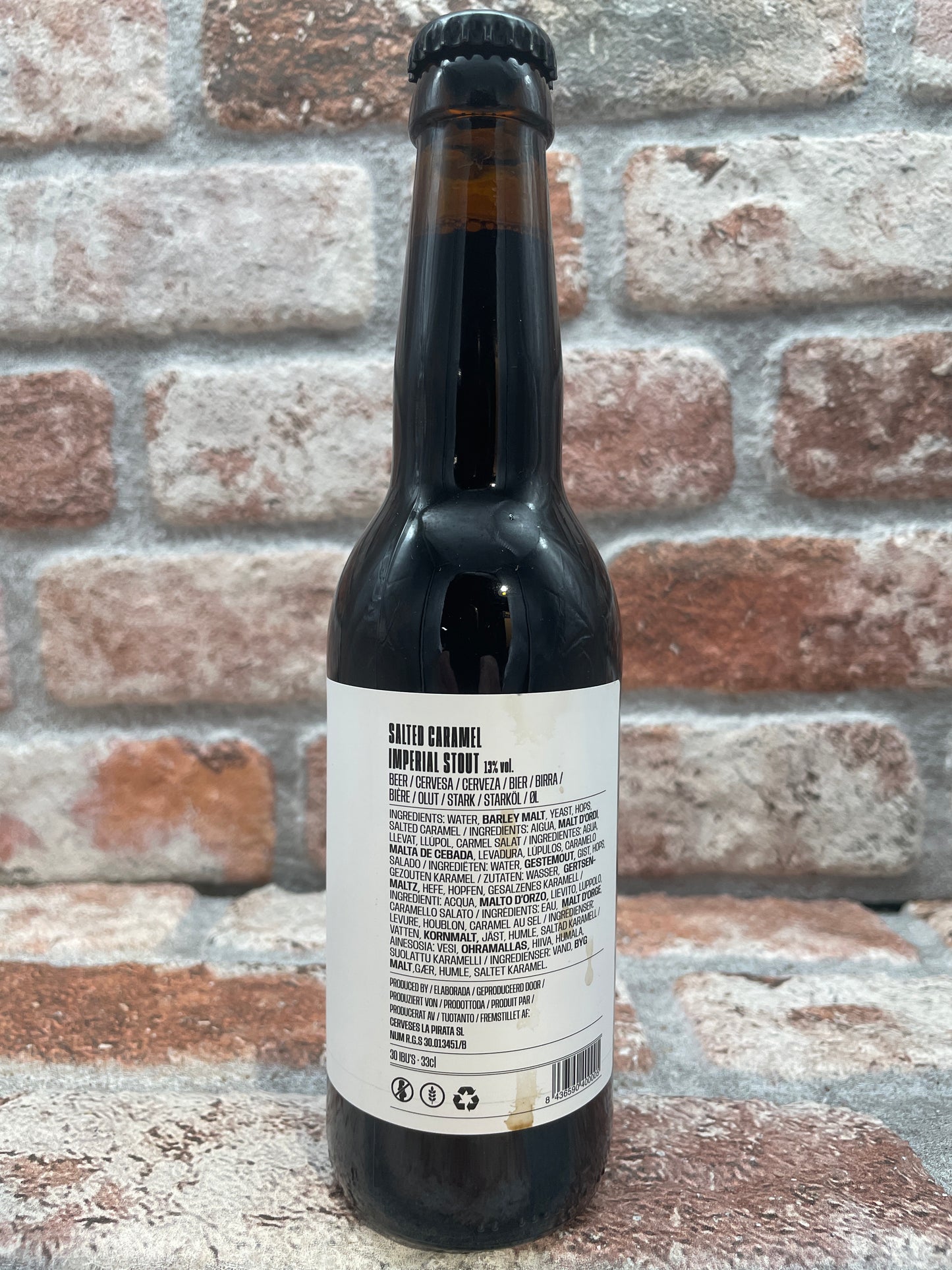 Menno Olivier Serie 1: Stout al caramello salato - 33 CL