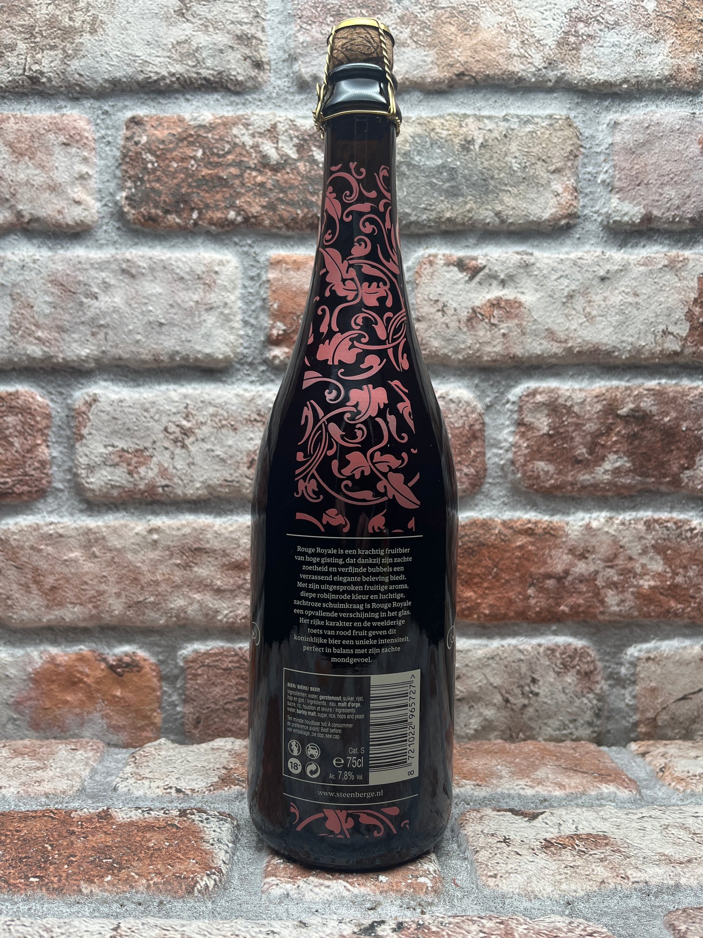 Birra alla frutta Steenbergen Rouge Royal - 75 CL