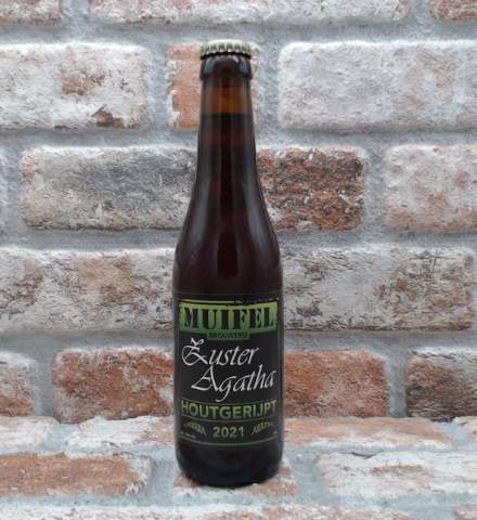 Muifel Brouwerij Zuster Agatha Maturato in legno 2021 Quadrupel - 33 CL