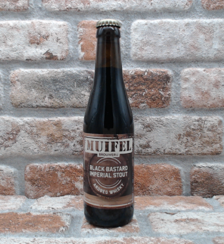 Muifel Brouwerij Black Bastard Ardbeg Whisky invecchiato in botte 2022 Stout - 33 CL