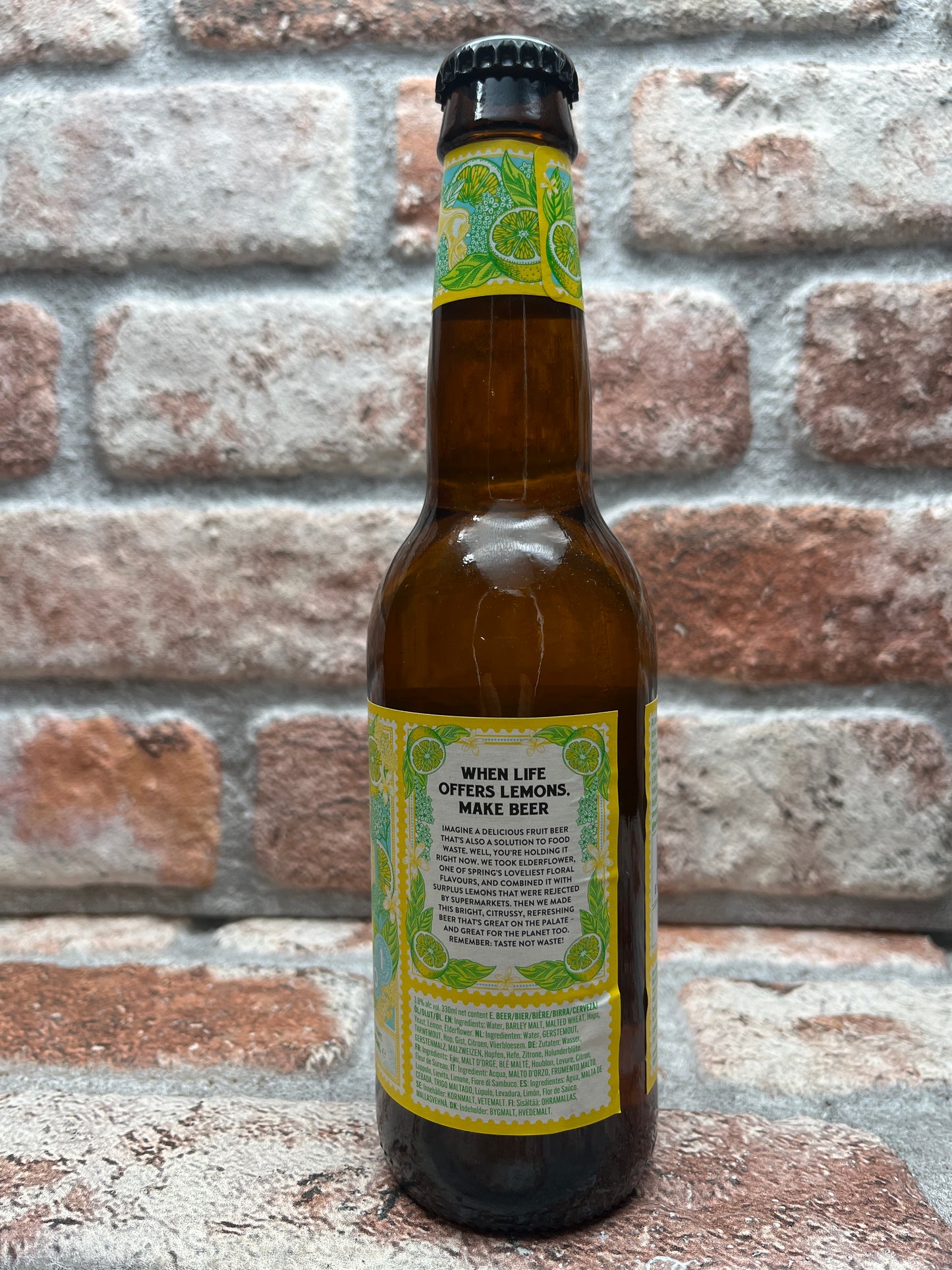 Lowlander Leftover Lemon & Elderflower Fruitbier - 33 CL