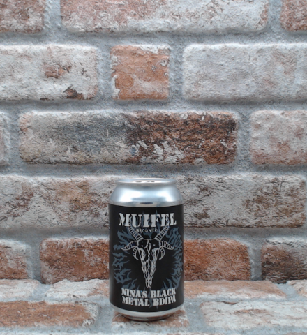 Birrificio Muifel Nina's Black Metal BDIPA - 33 CL