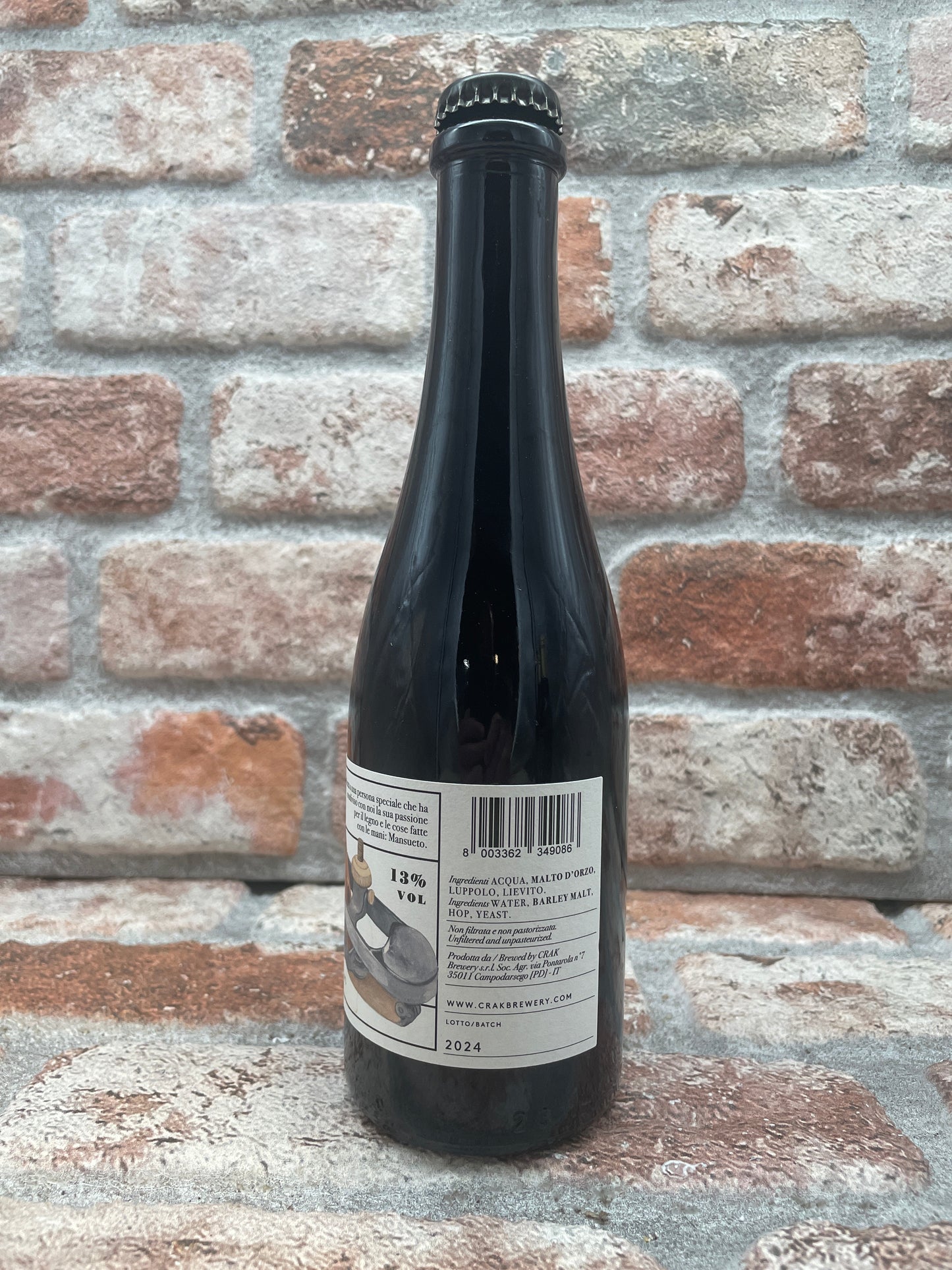 Birrificio CRAK Mansueto 2024 Barleywine - 37,5 CL