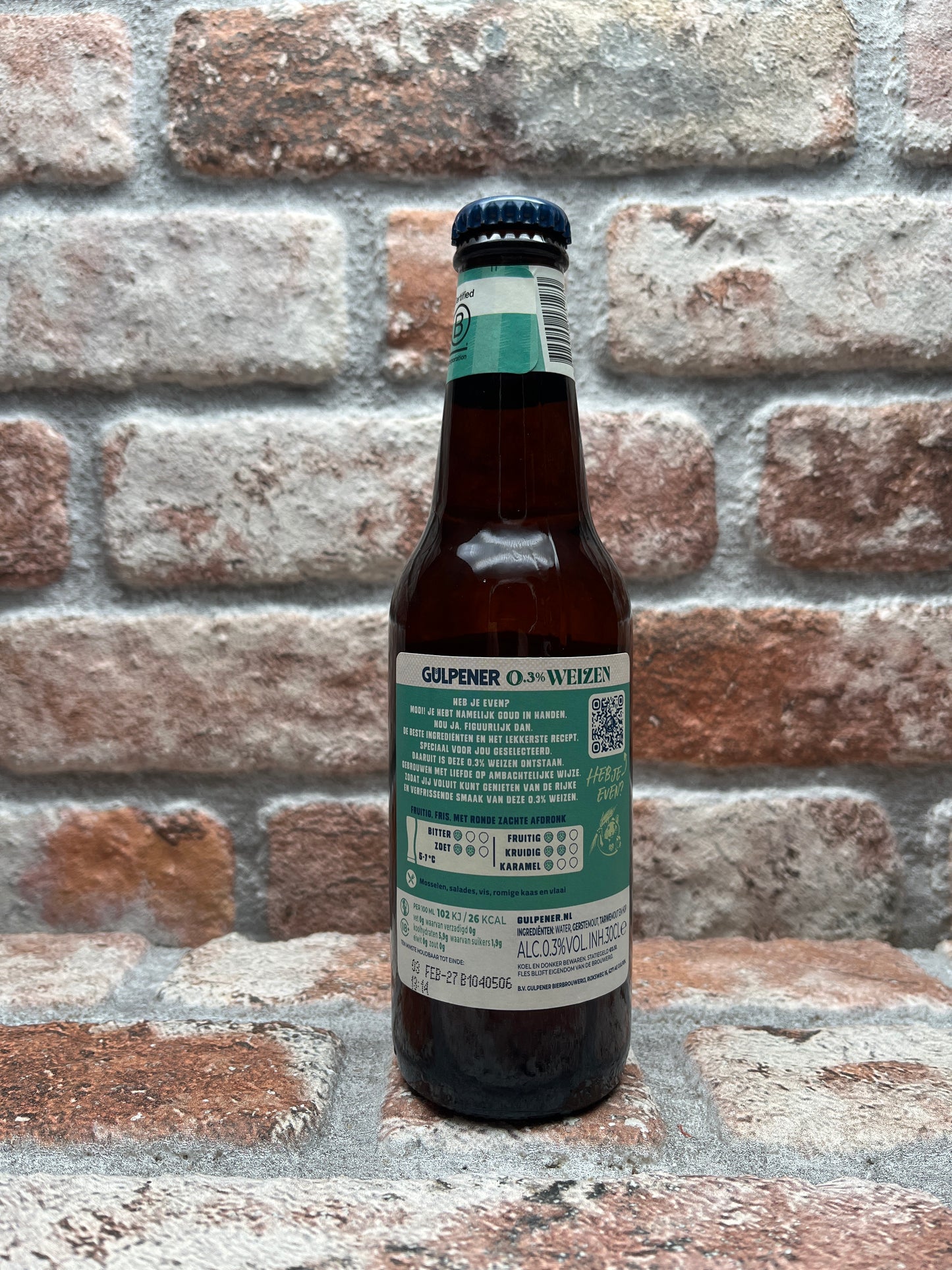 Gulpener 0,3% Weizen Alcoholvrij - 30 CL