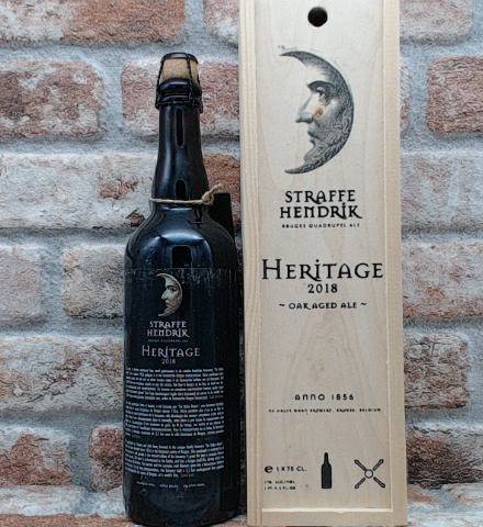 Straffe Hendrik Heritage - con scatola 2018 Quadrupel - 75 CL