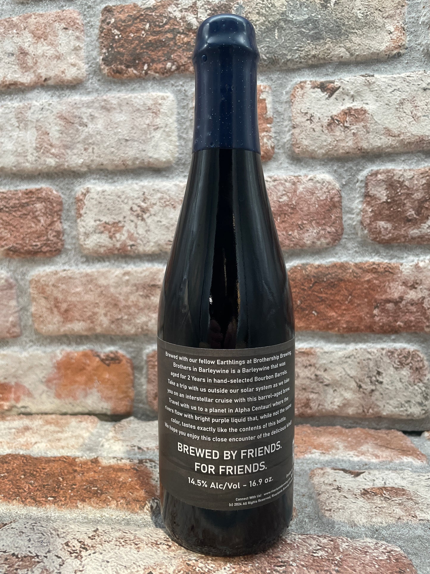Riverlands Brothers Nel 2025 Barleywine - 50 CL