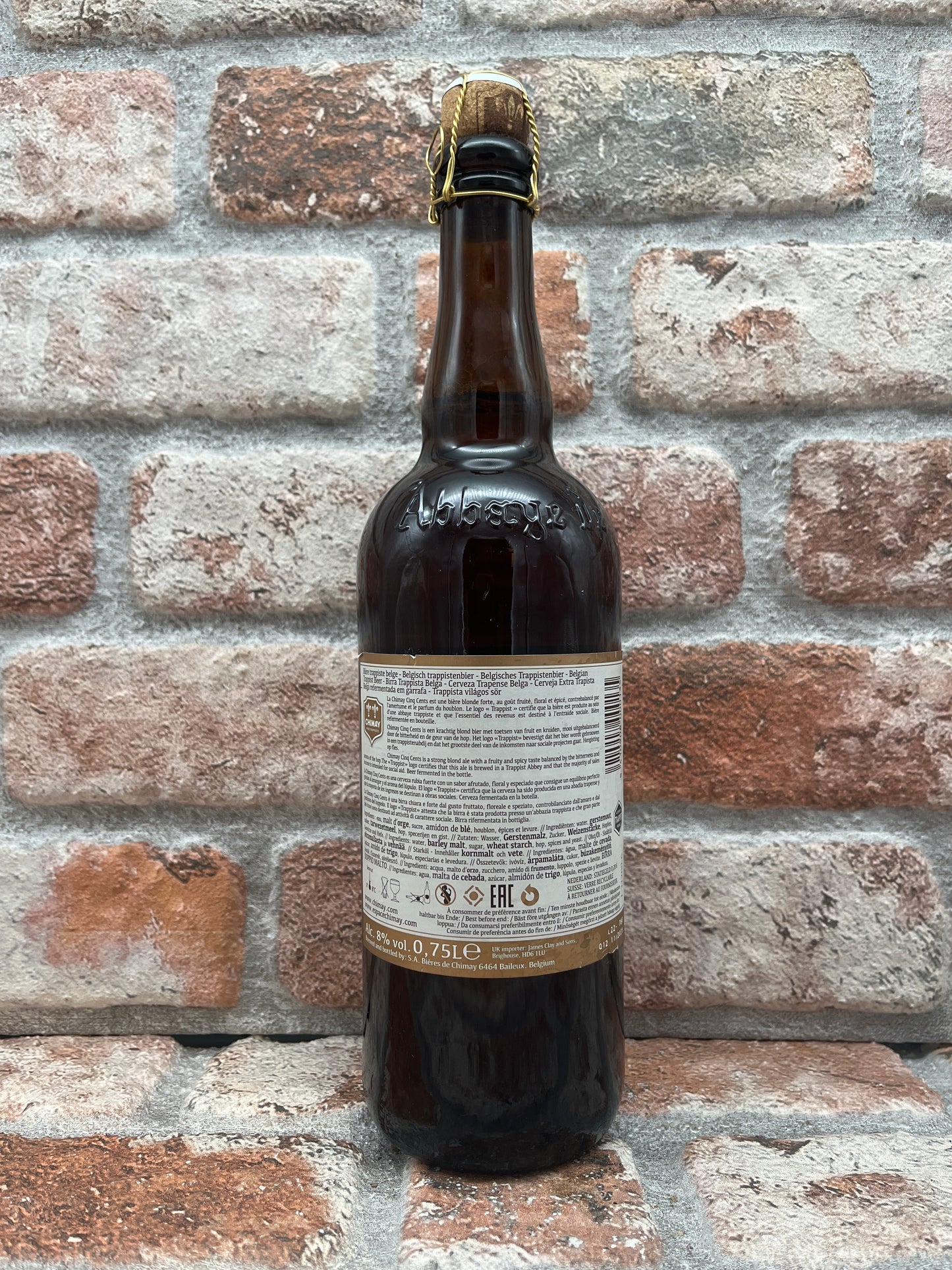Chimay Cinq Cents (Bianco) 2022 Tripel - 75 CL
