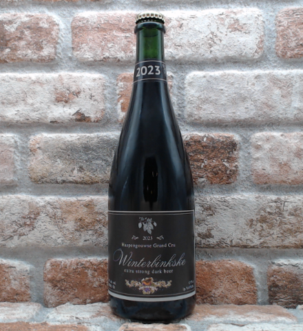 Winterbinkske Haspengouwse Grand Cru 2023 Quadrupel - 75 CL