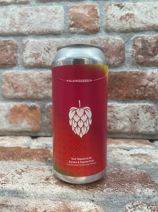 Folkingebrew Sour Sequence #6 Banana e frutto della passione Sour - 44 CL