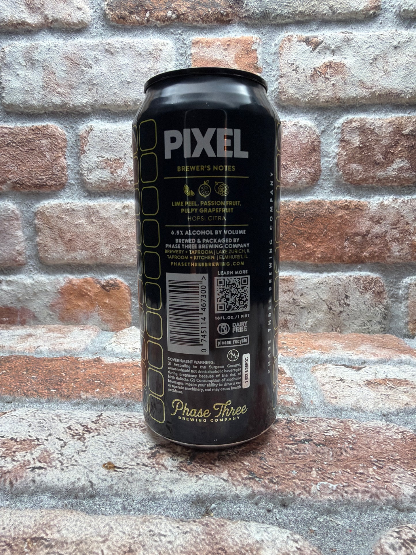 Phase Three Brewing Pixel IPA - 47.3 CL (1 pint)