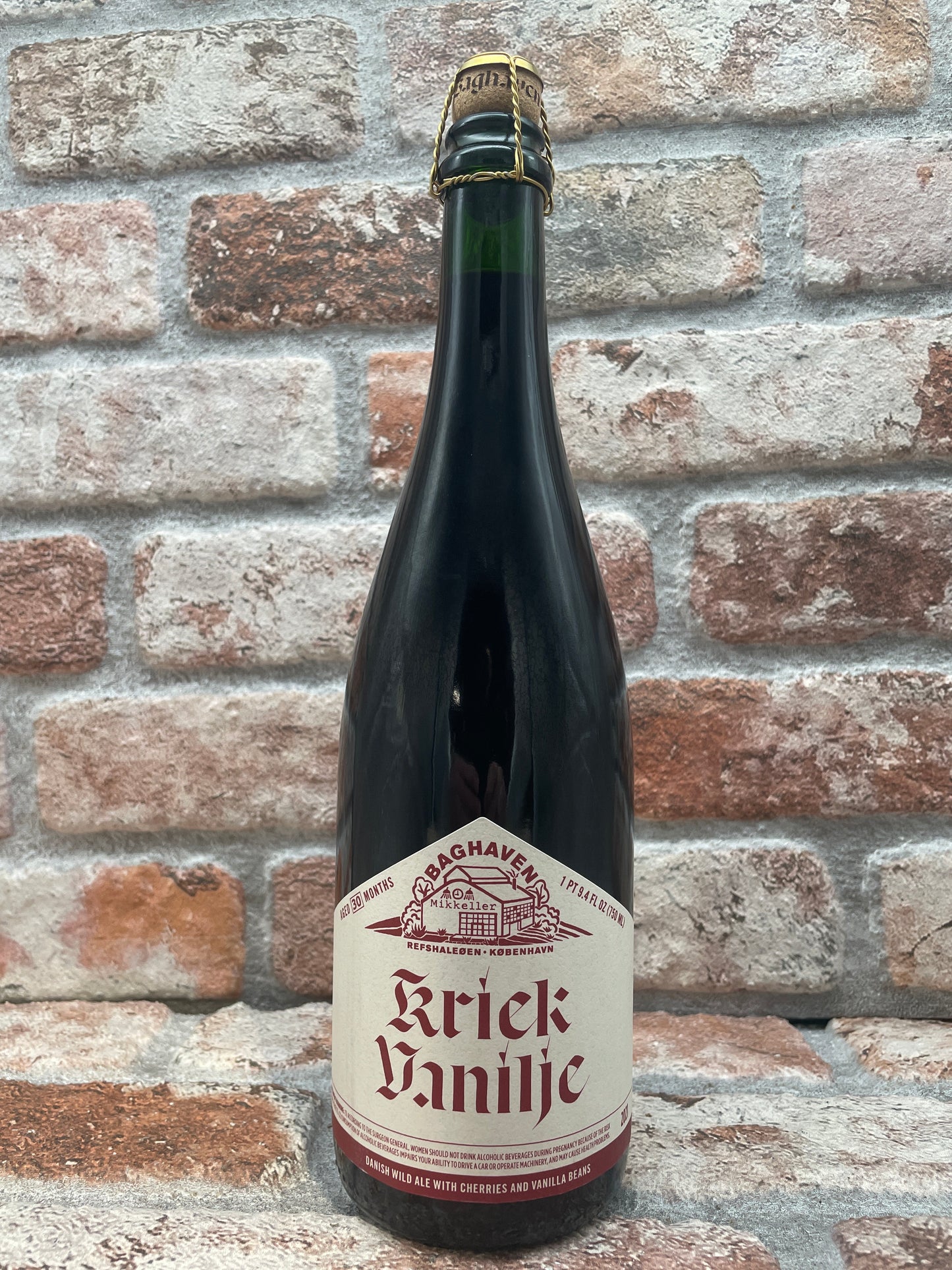 Baghaven Kriek Vanilje 2021 Wild Ale - 75 CL