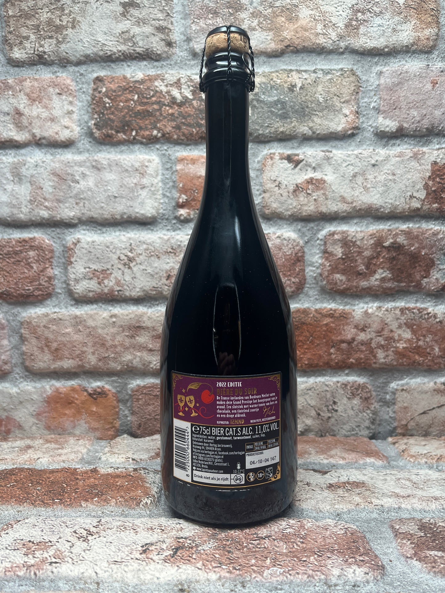 Hertog Jan Grand Prestige Bordeaux Merlot maturato in botte senza caldaia 2022 Barleywine - 75 CL