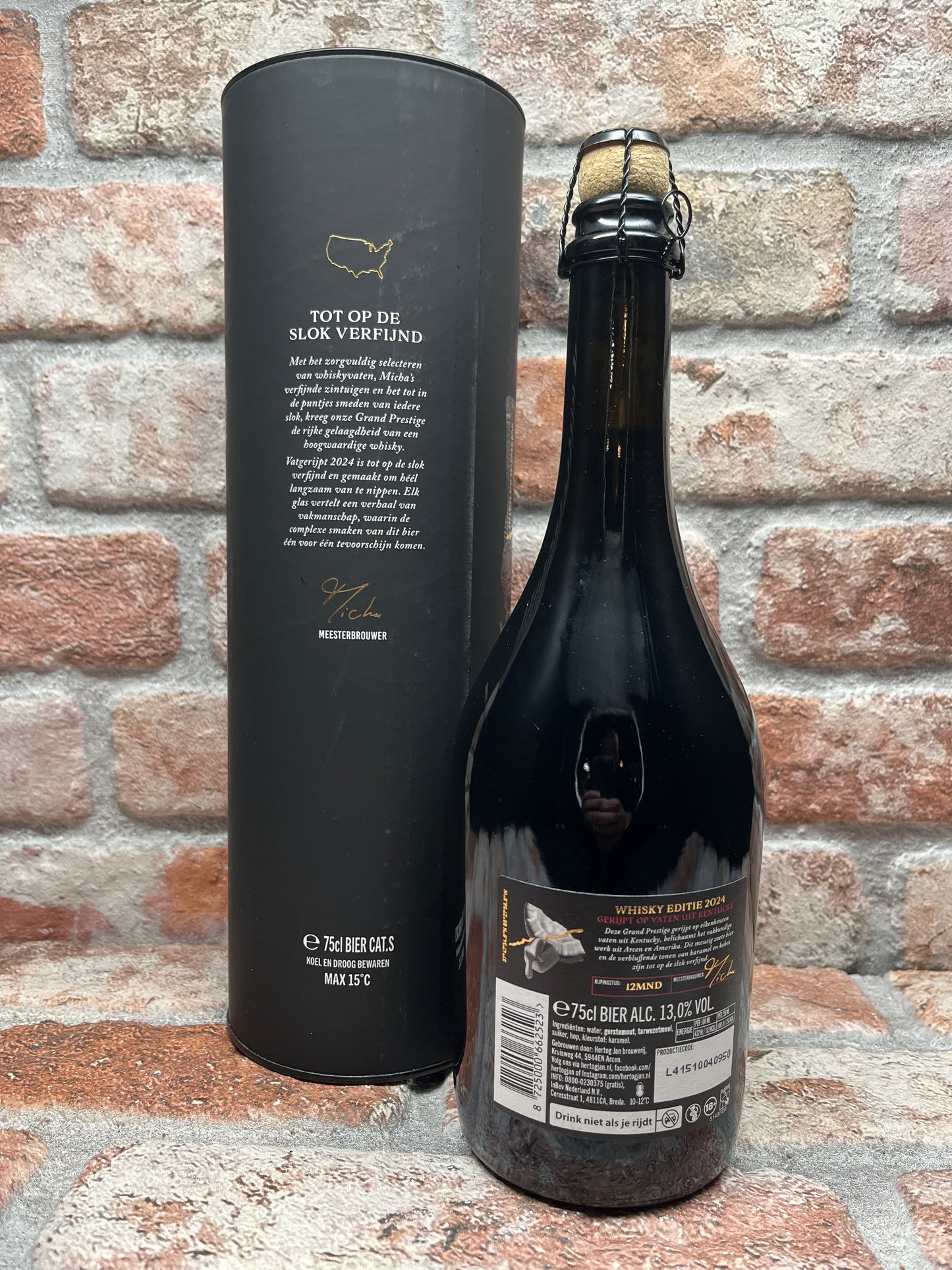 Hertog Jan Grand Prestige Vatgerijpt Kentucky 2024 Barleywine - 75 CL