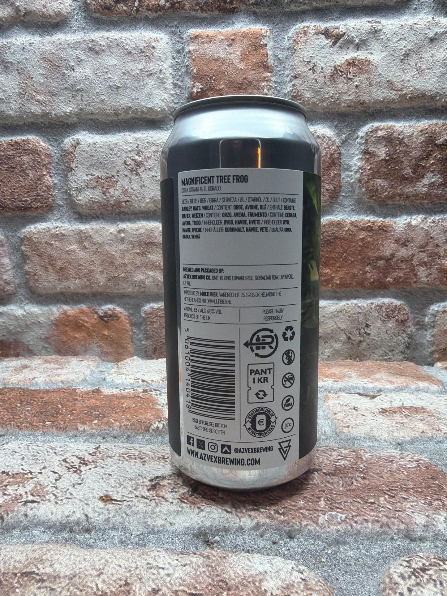 Azvex Magnificent Tree Frog Pale Ale - 44 CL