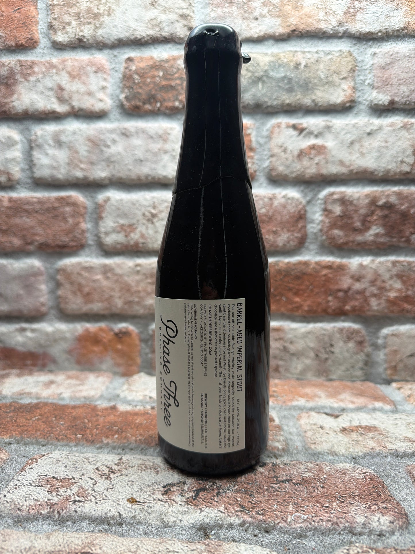 Phase Three Minutiae (2025): Vanilla Rye Stout - 50 CL