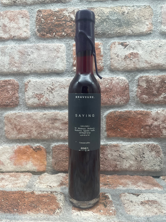 Bravoure Saying 2021 Medebier - 20 CL