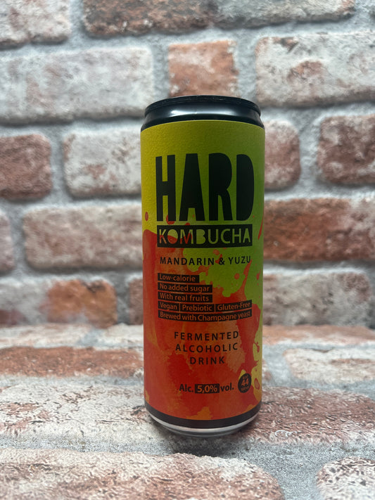 Rudy's Kombucha HARD Mandarino e Yuzu Kombucha - 33 CL