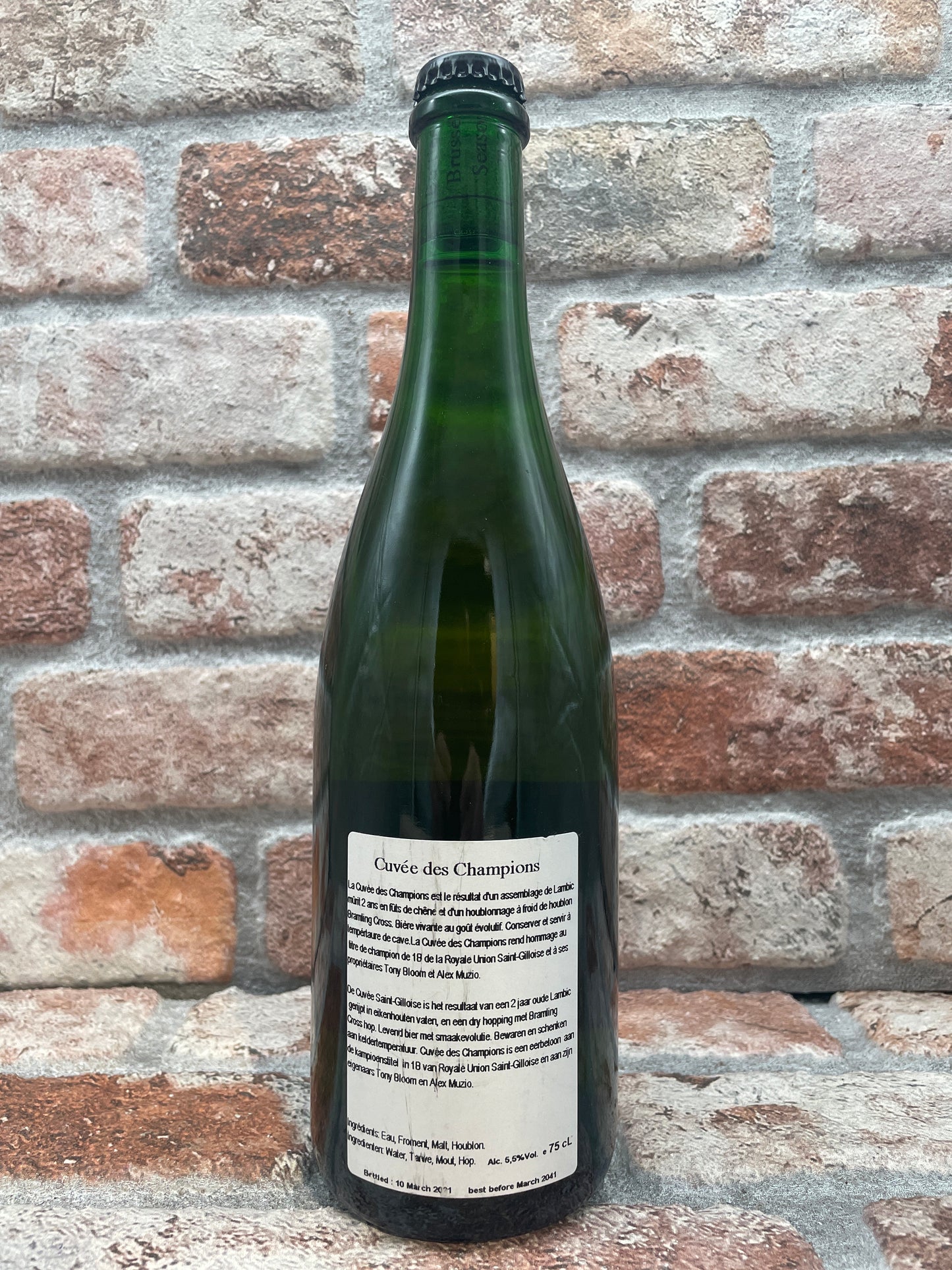 Cantillon Cuvée Des Champions 2021 Lambic/Geuze - 75 CL