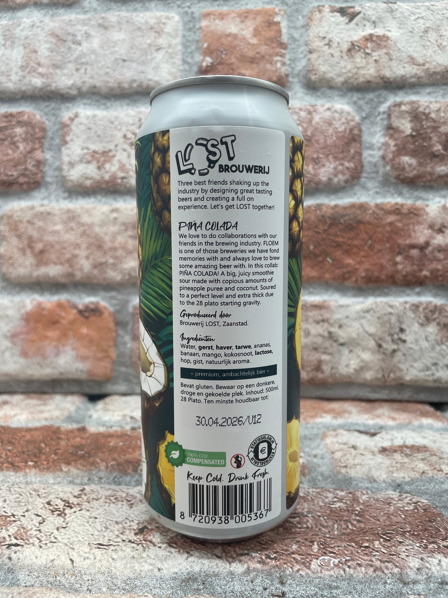 Birrificio Lost Pina Colada Smoothie Sour - 50 CL