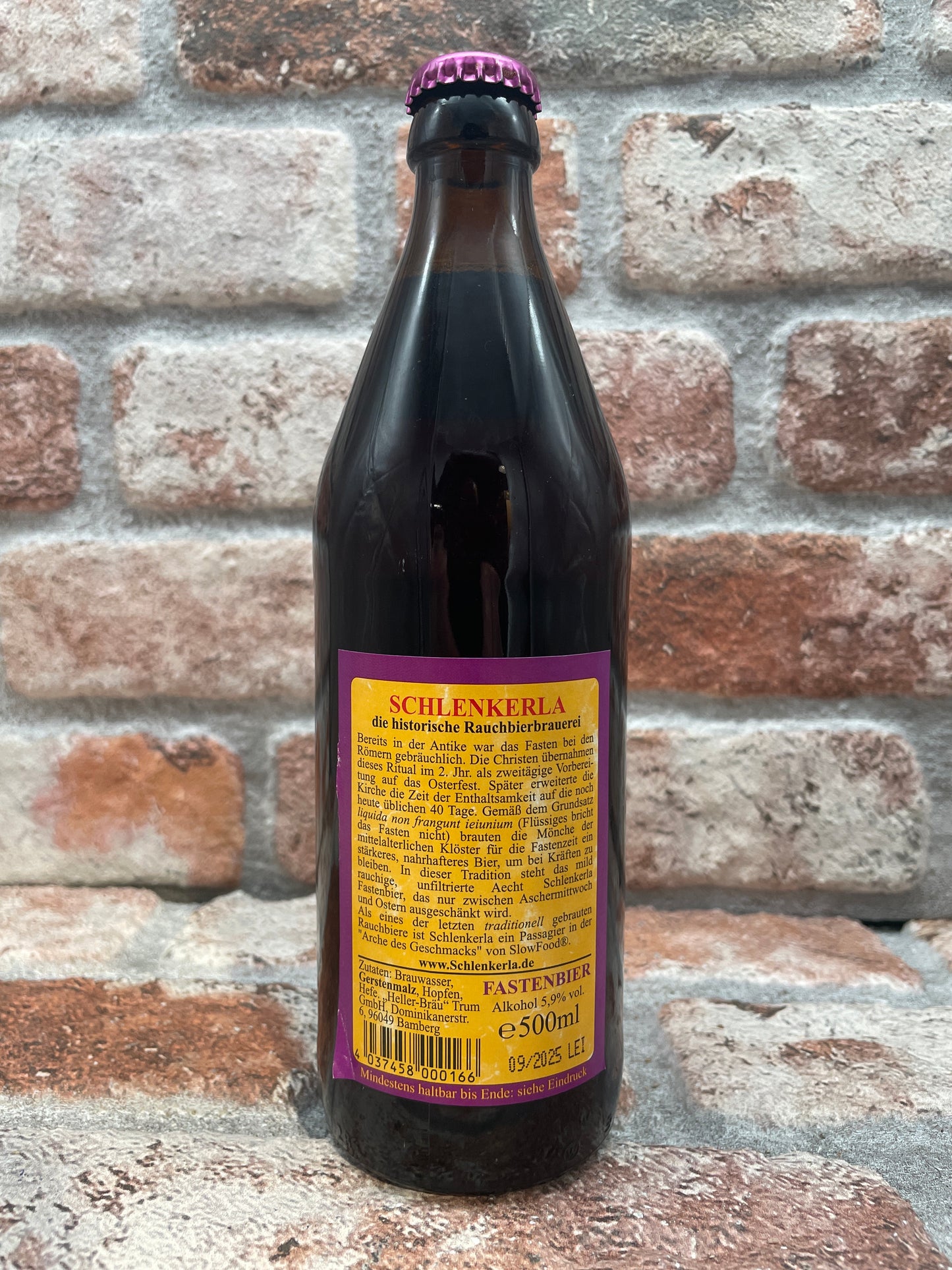 Aecht Schenkerla Rauchbier - Birra da digiuno 2025 - 50 CL